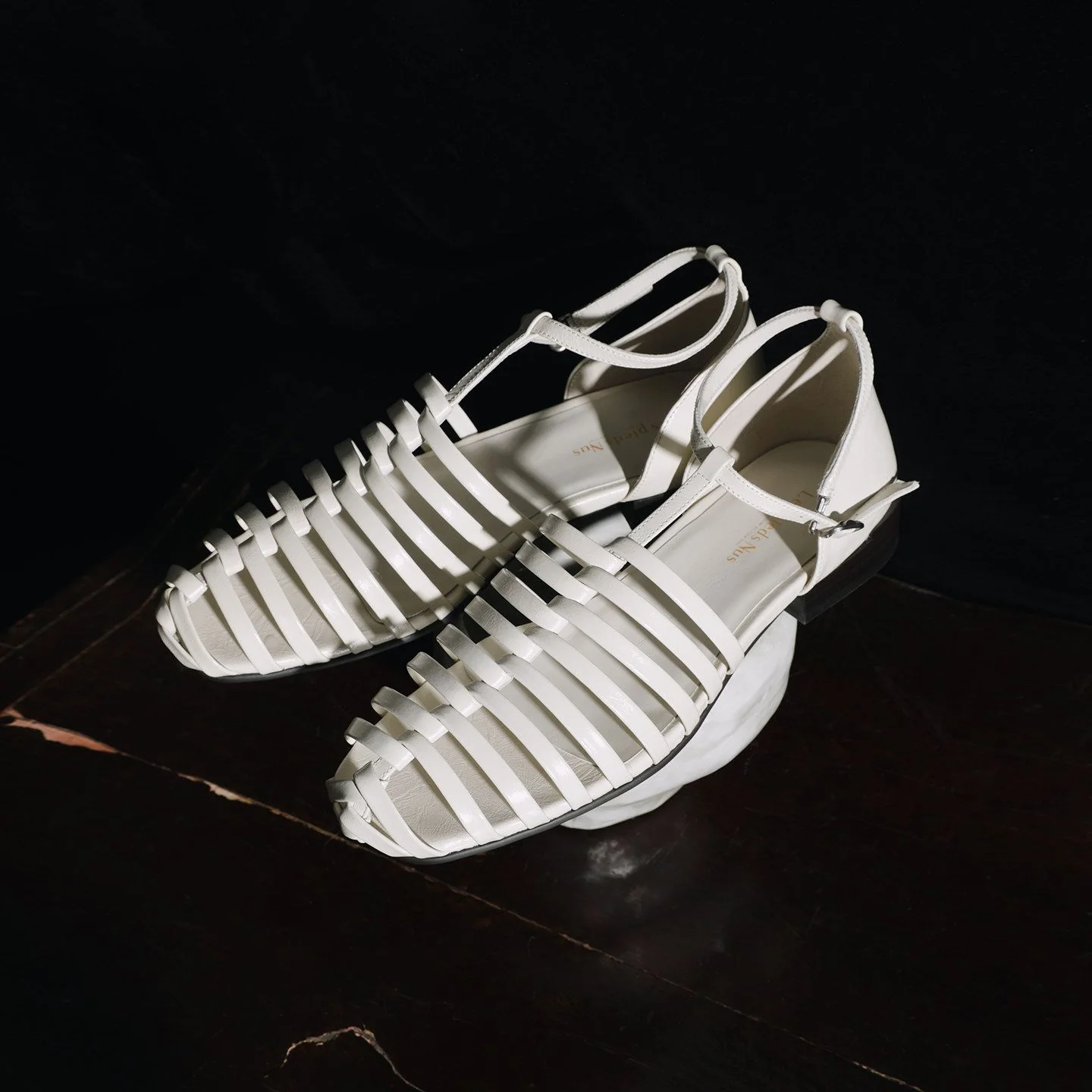 Cage T-Strap Sandals - Image 4