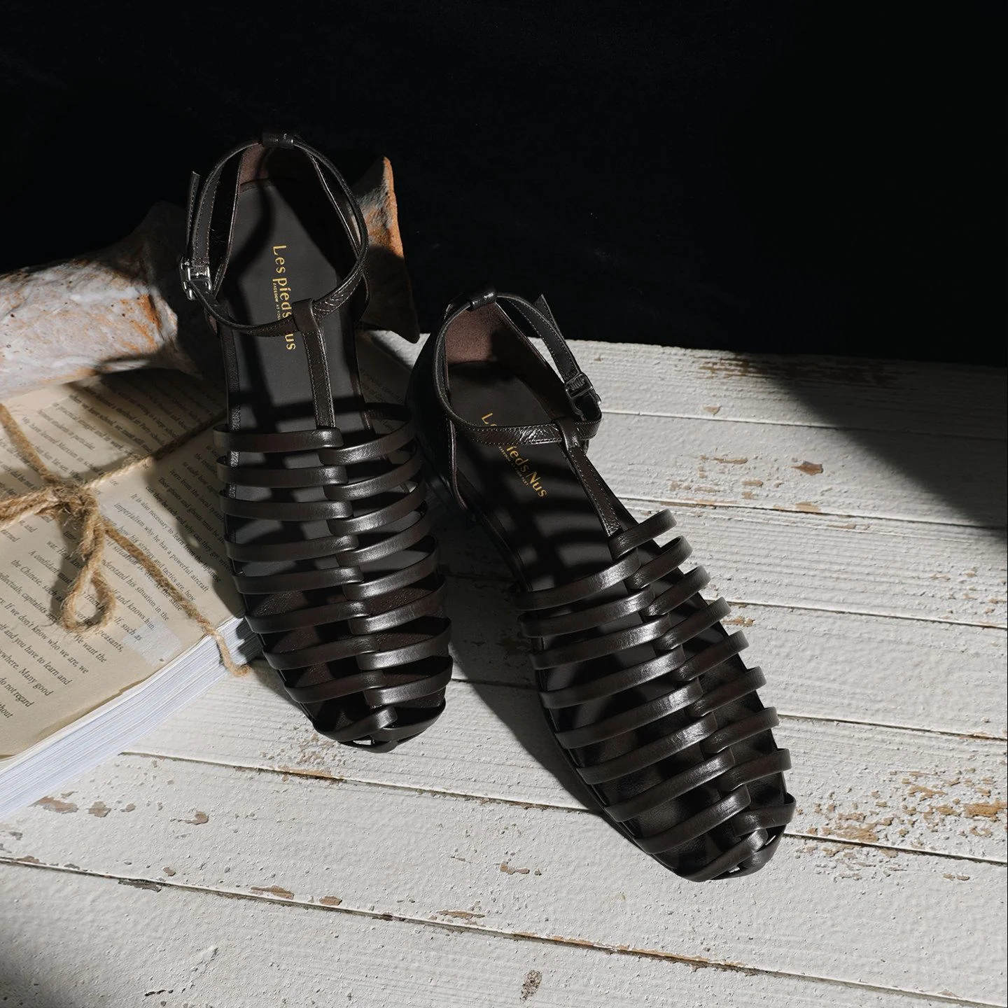Cage T-Strap Sandals - Image 5