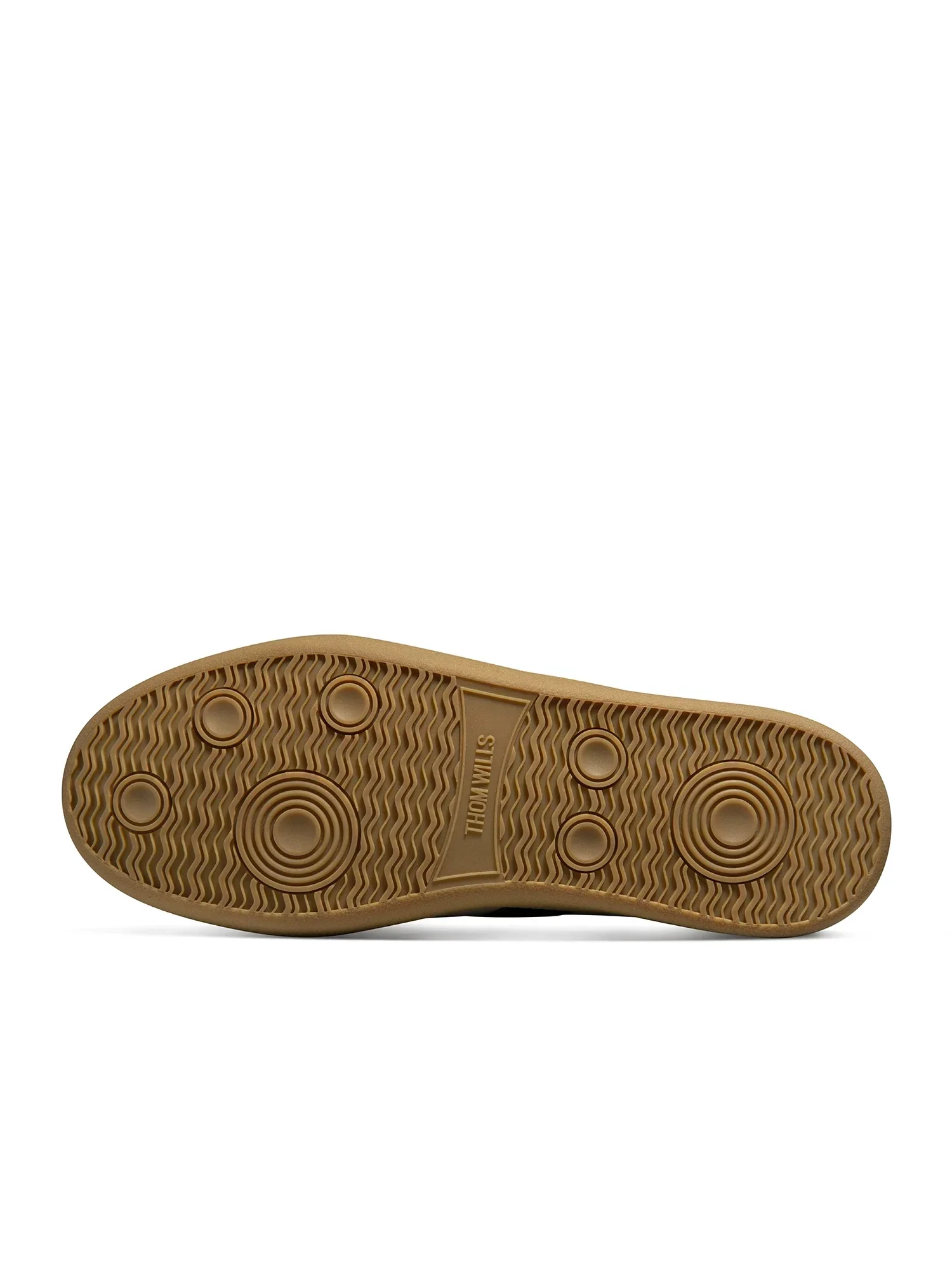 Calf Faux Leather Suede Trainer - Image 4