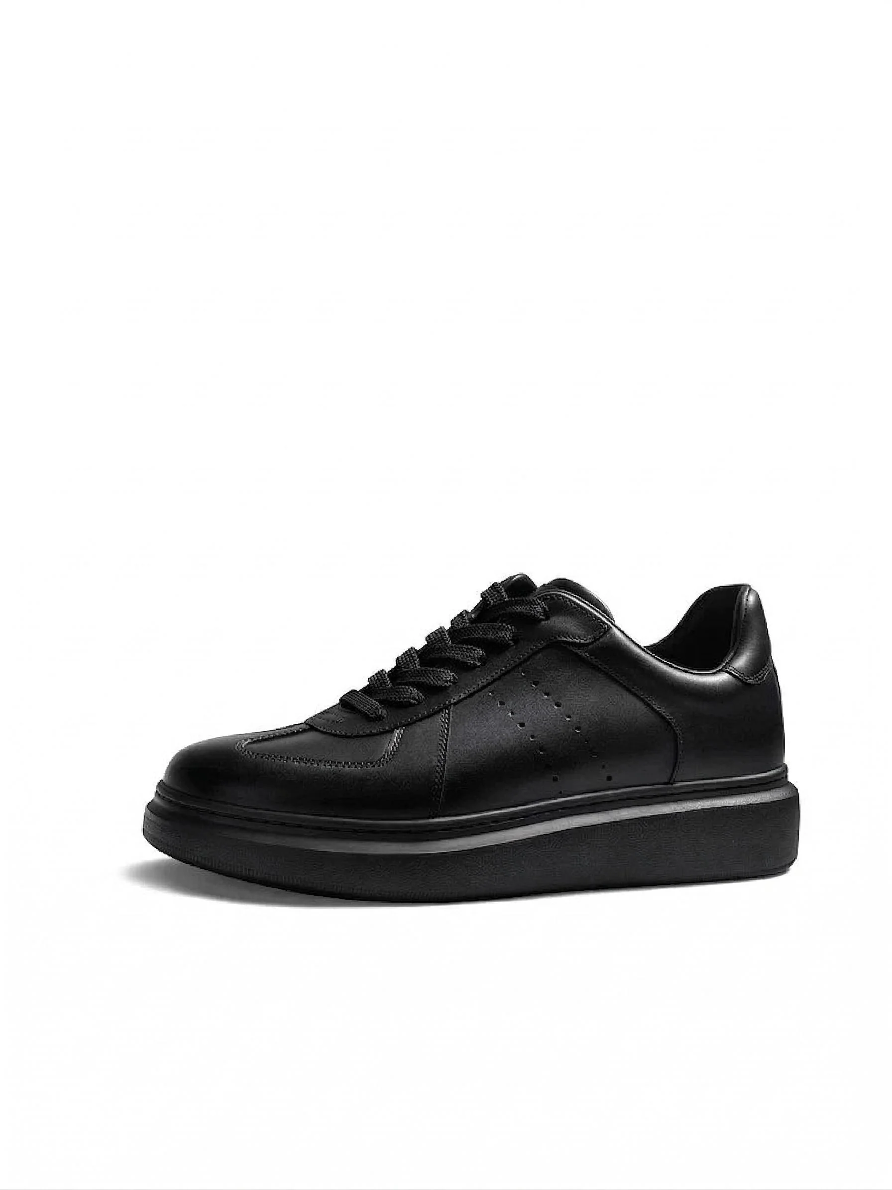 Calf Leather Platform Sneaker