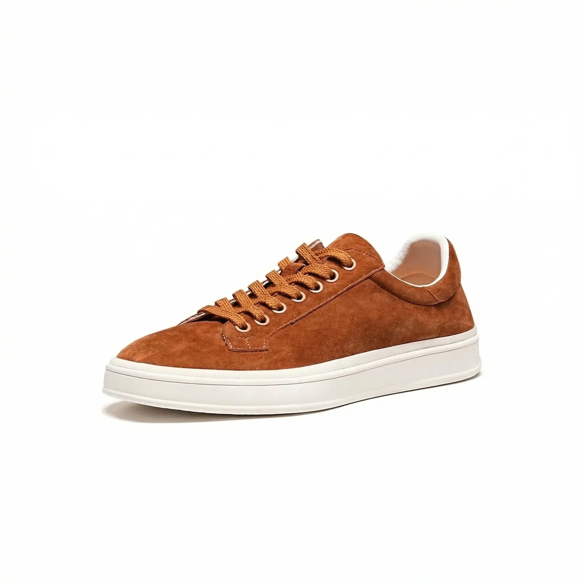 Calf Suede Cupsole Sneakers - Image 6