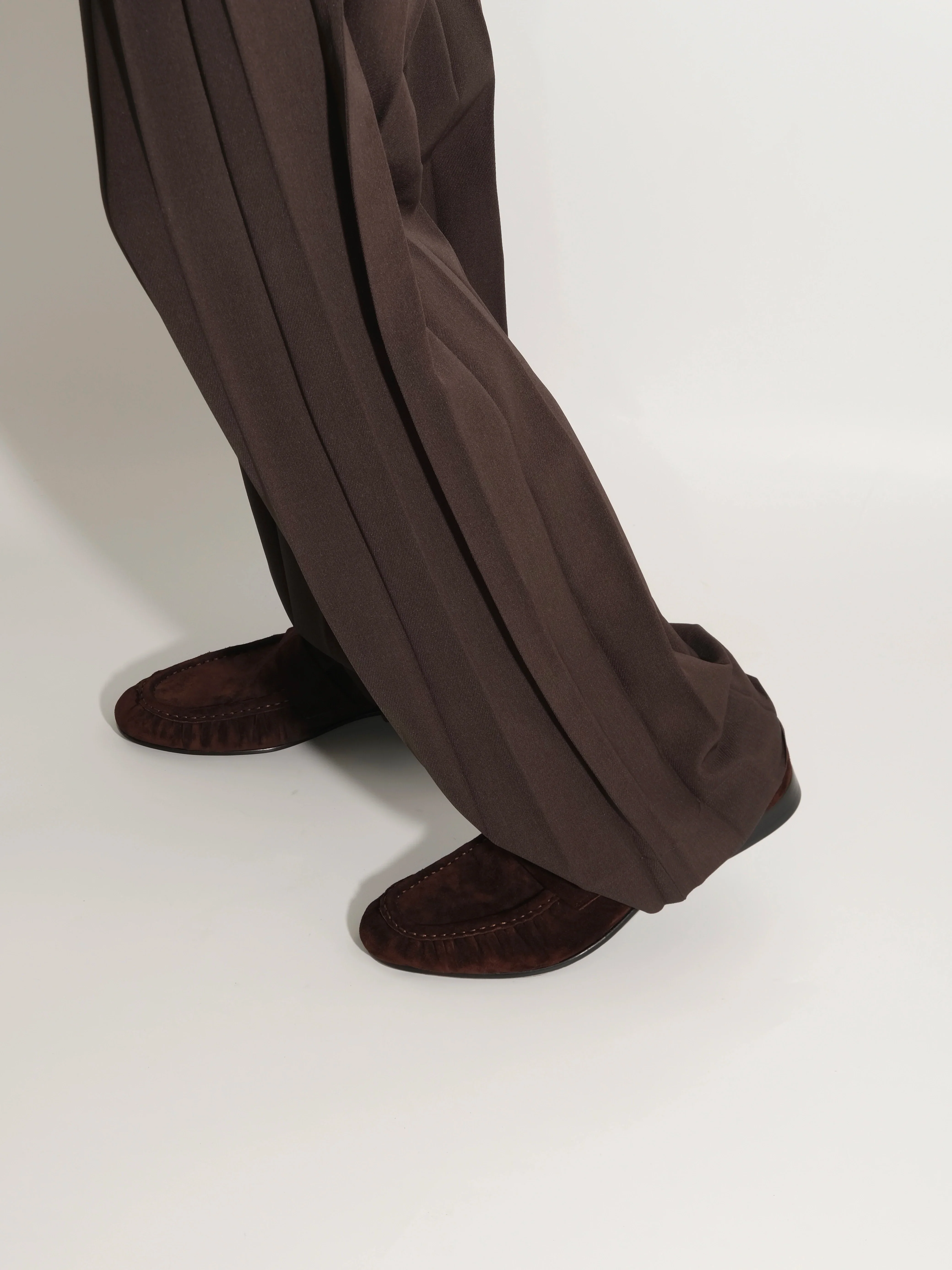 Calf Suede Penny Loafers - Image 4