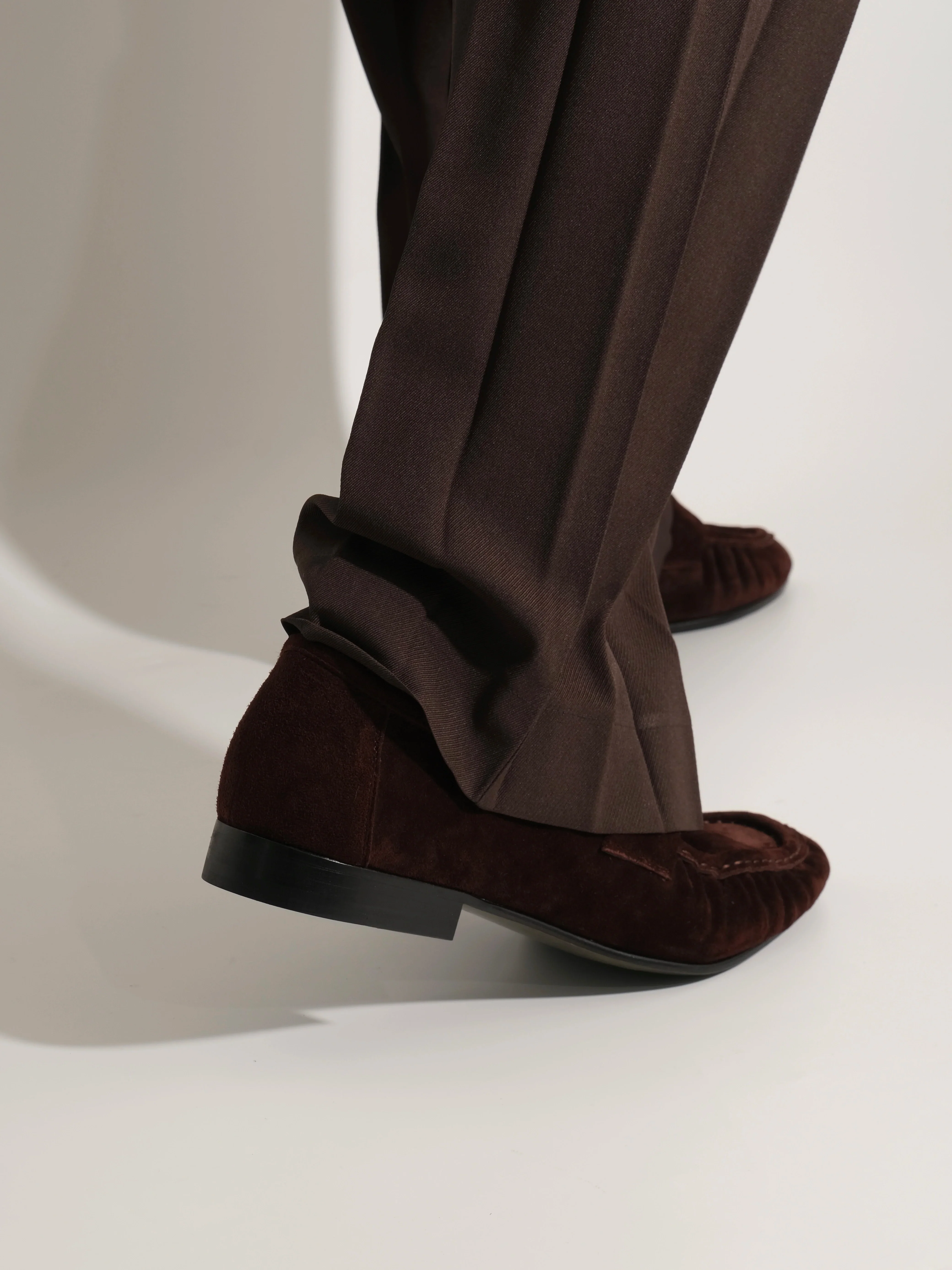 Calf Suede Penny Loafers - Image 6