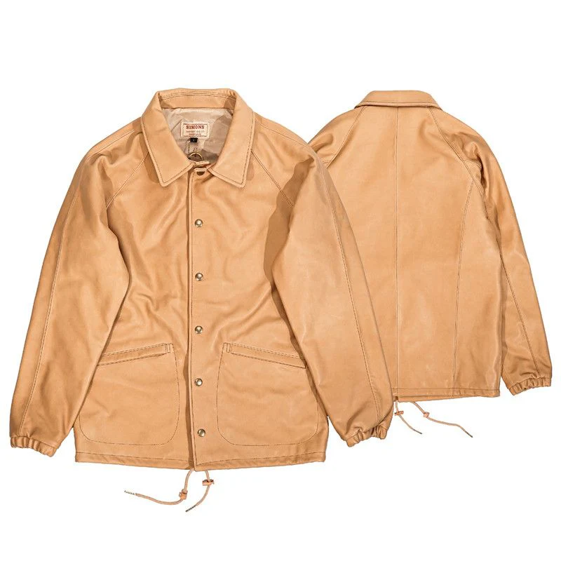 Calfskin Coach Jacket - Image 6