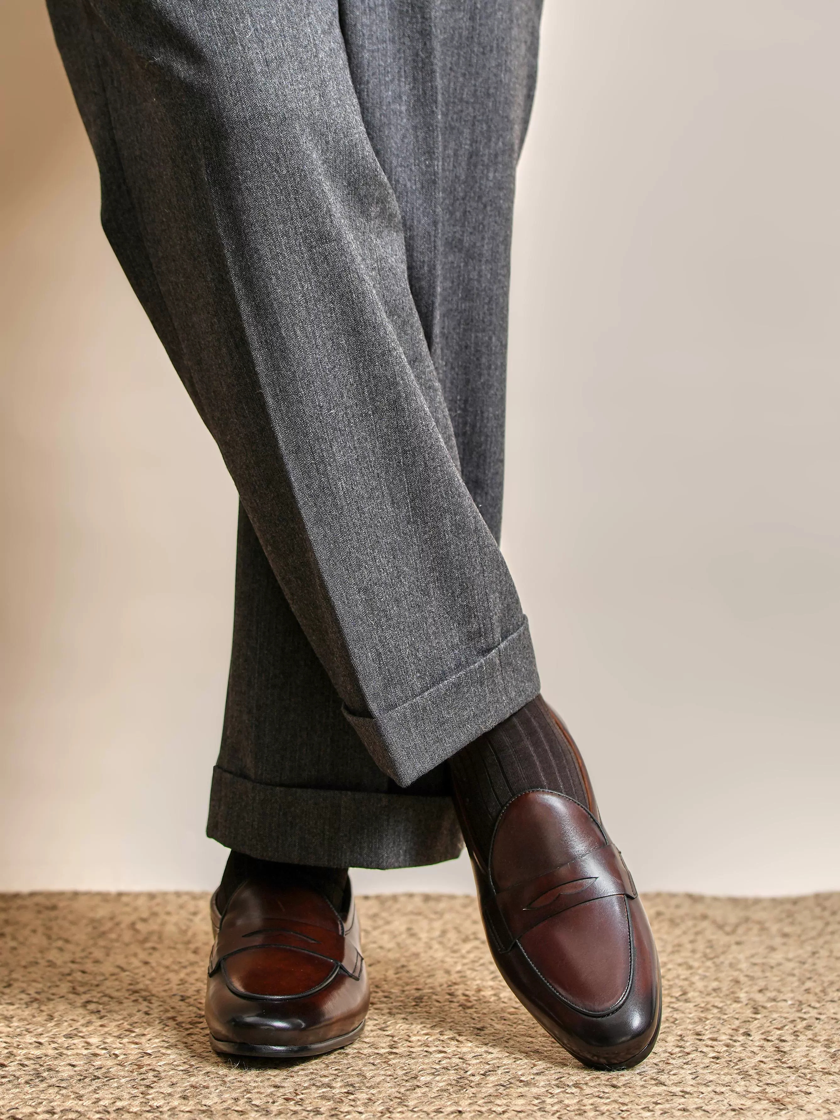 Calfskin Penny Loafers