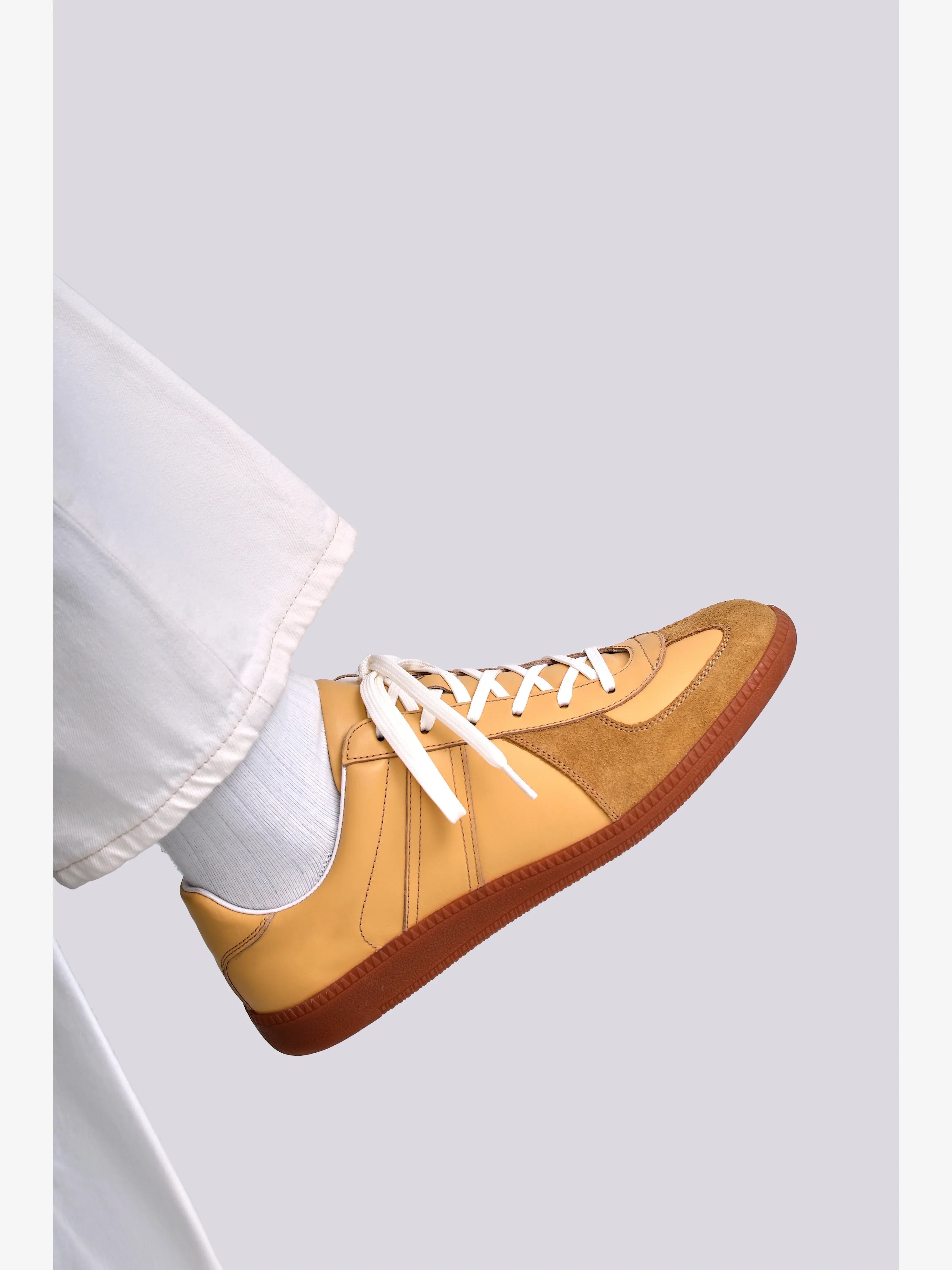 Calfskin Retro Trainer - Image 5