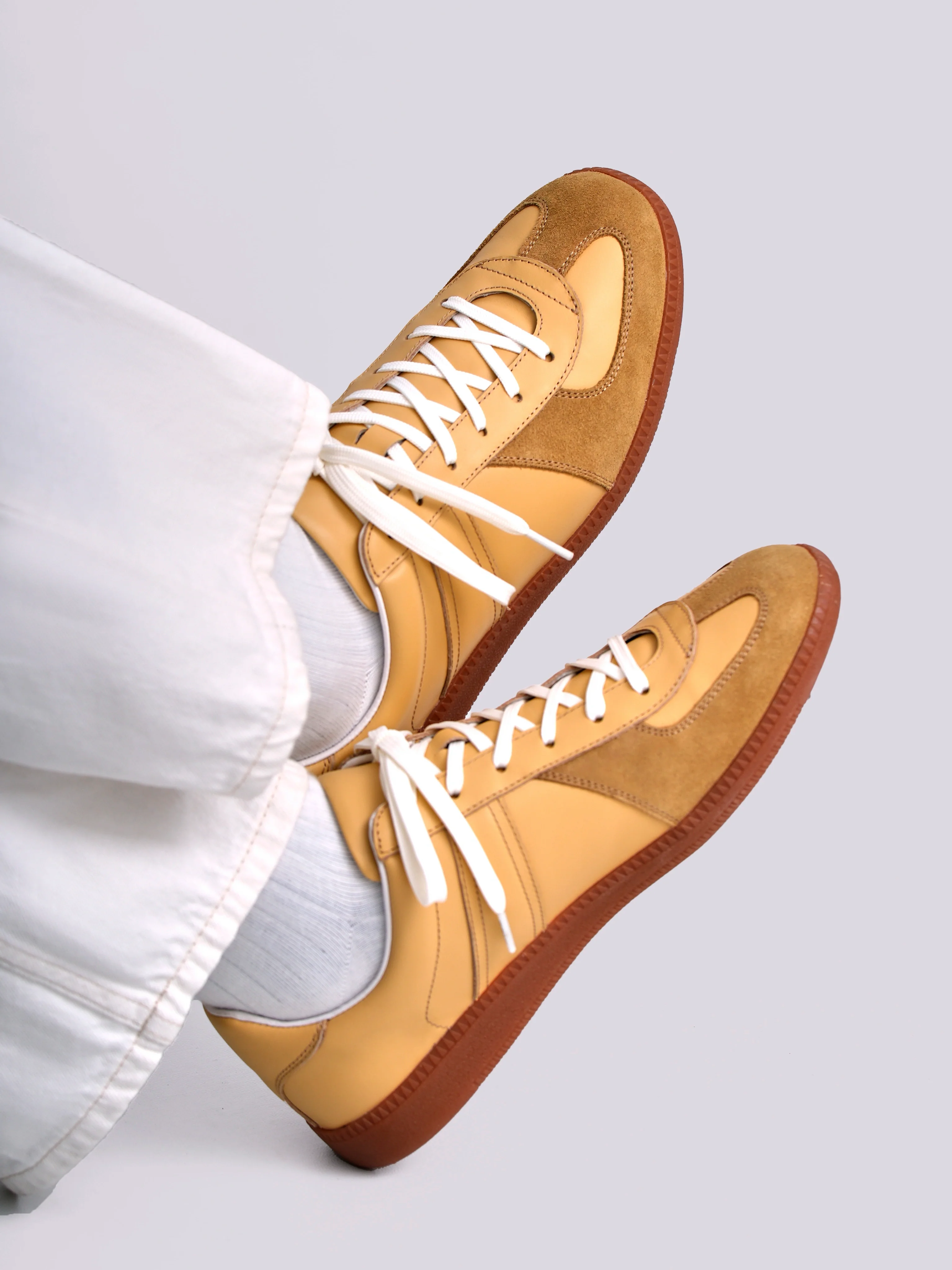 Calfskin Retro Trainer - Image 8