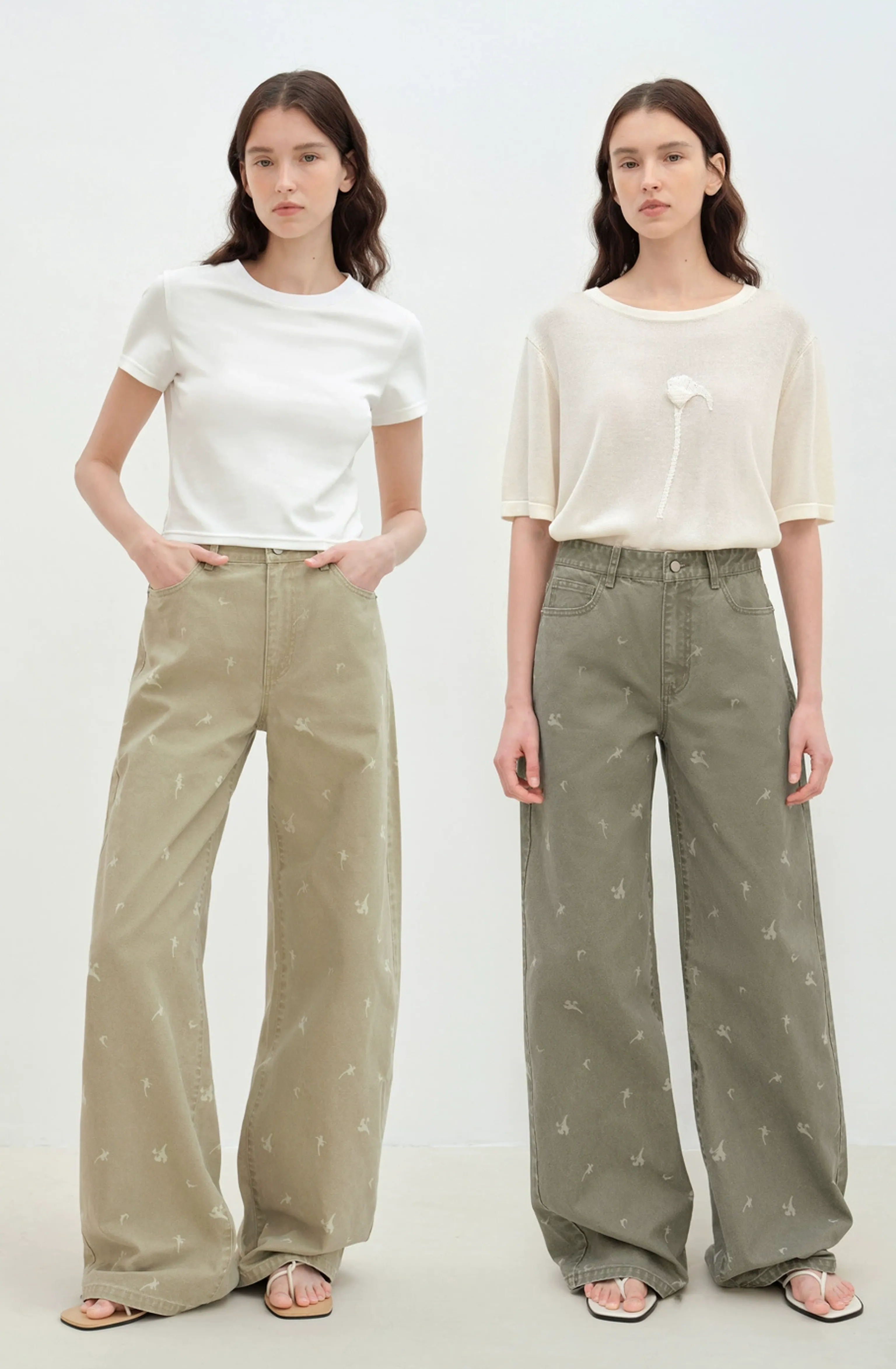 Calla Lily High-Rise Wide-Leg Jeans - Image 3