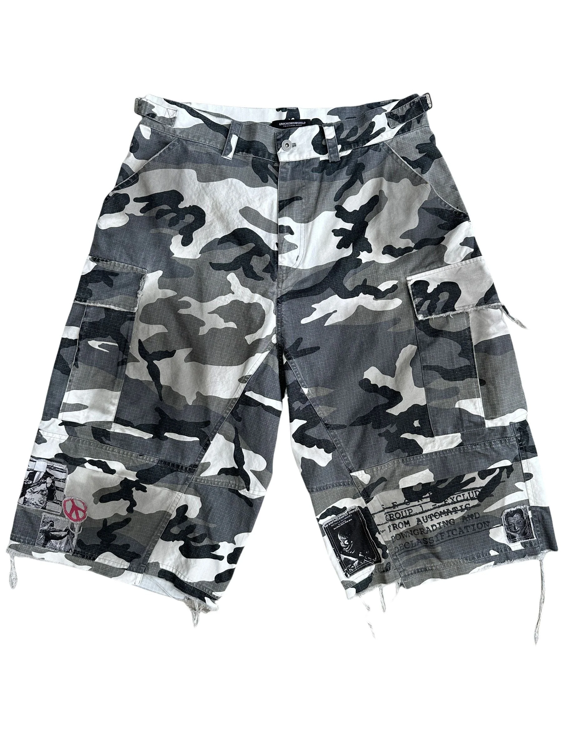Camo Cargo Culottes