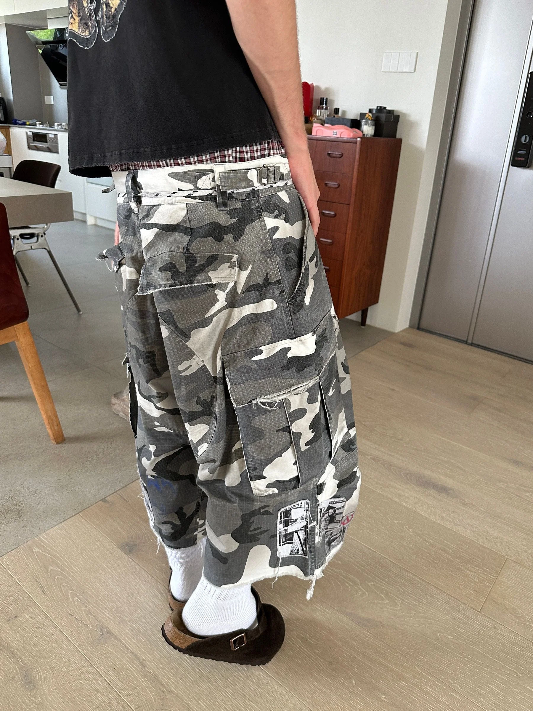 Camo Cargo Culottes - Image 3