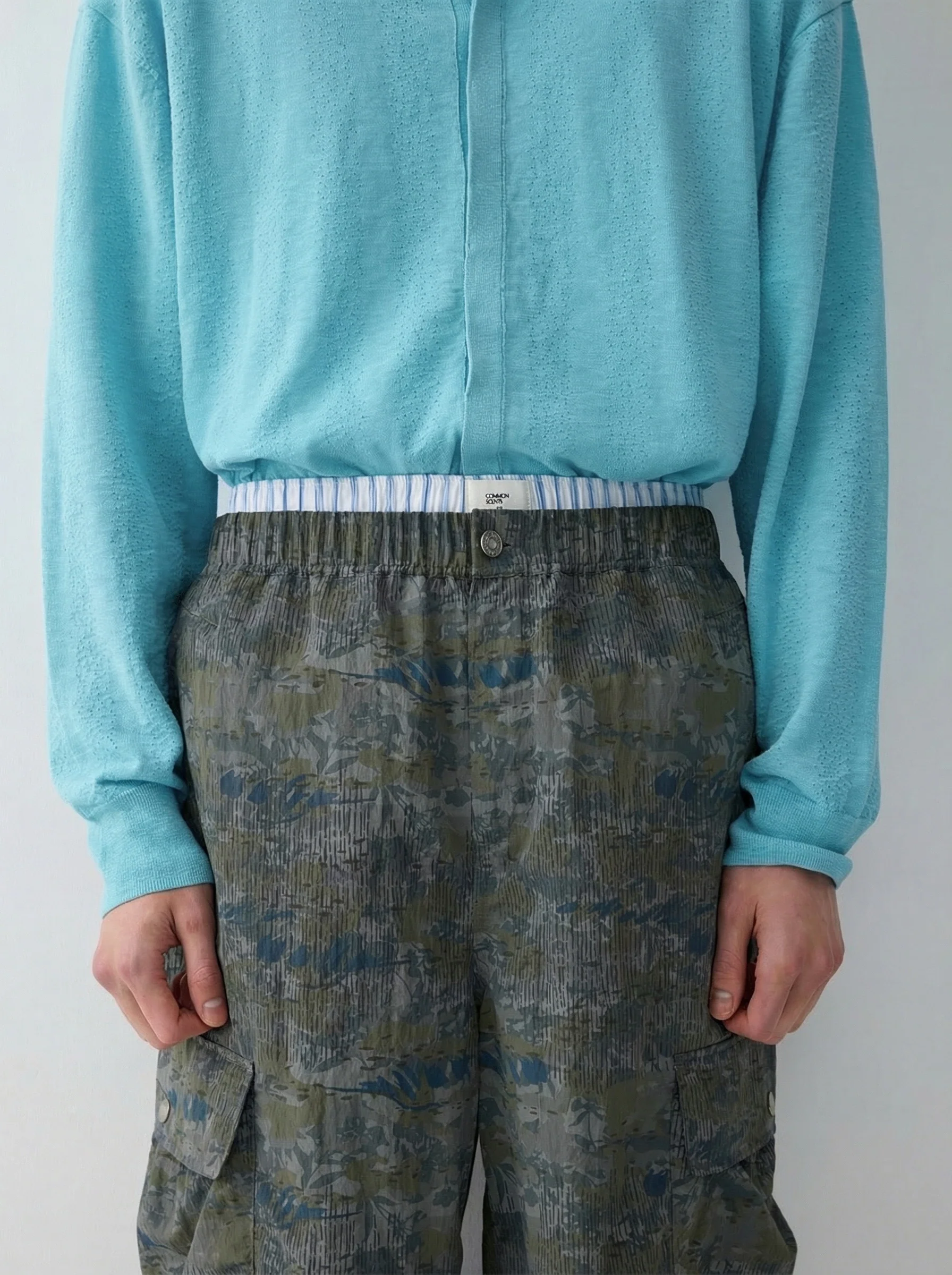 Camo Wide Cargo Pants - Image 4