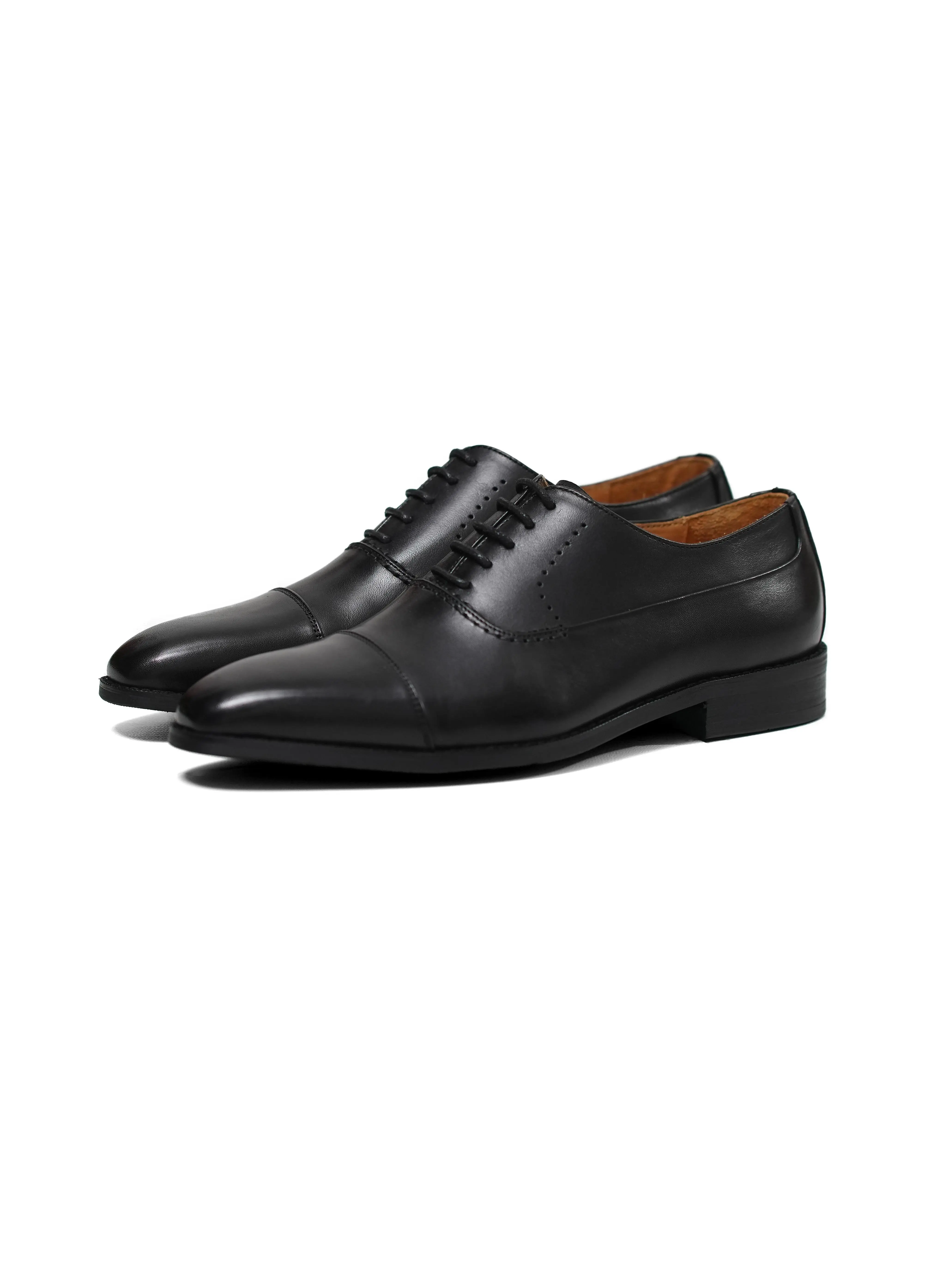 Cap-Toe Leather Oxford