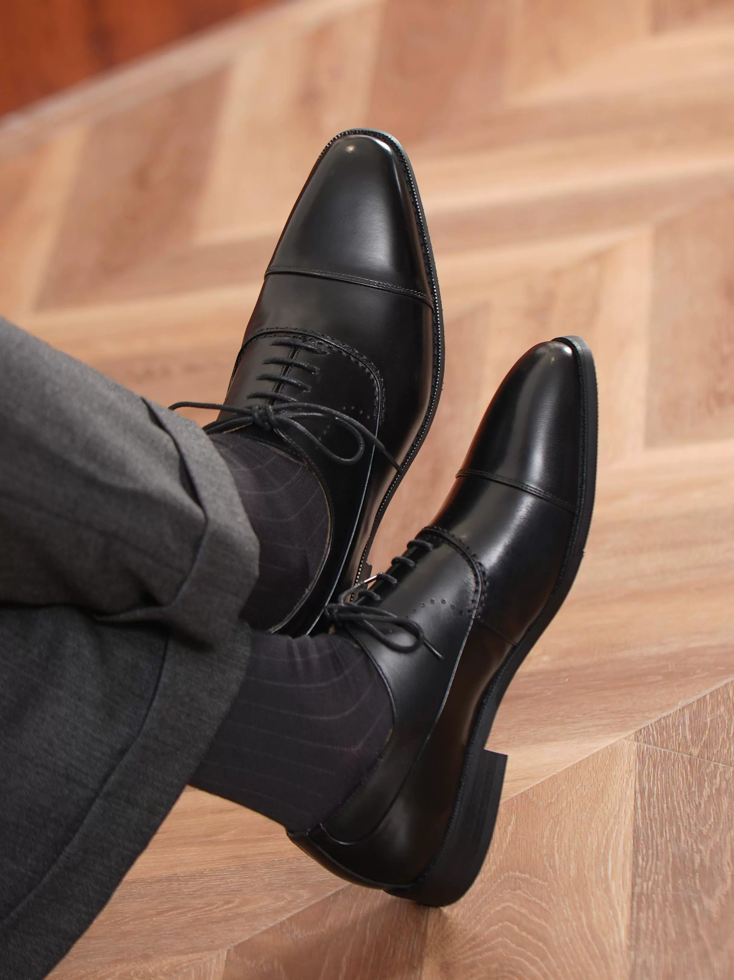 Cap-Toe Leather Oxford - Image 6