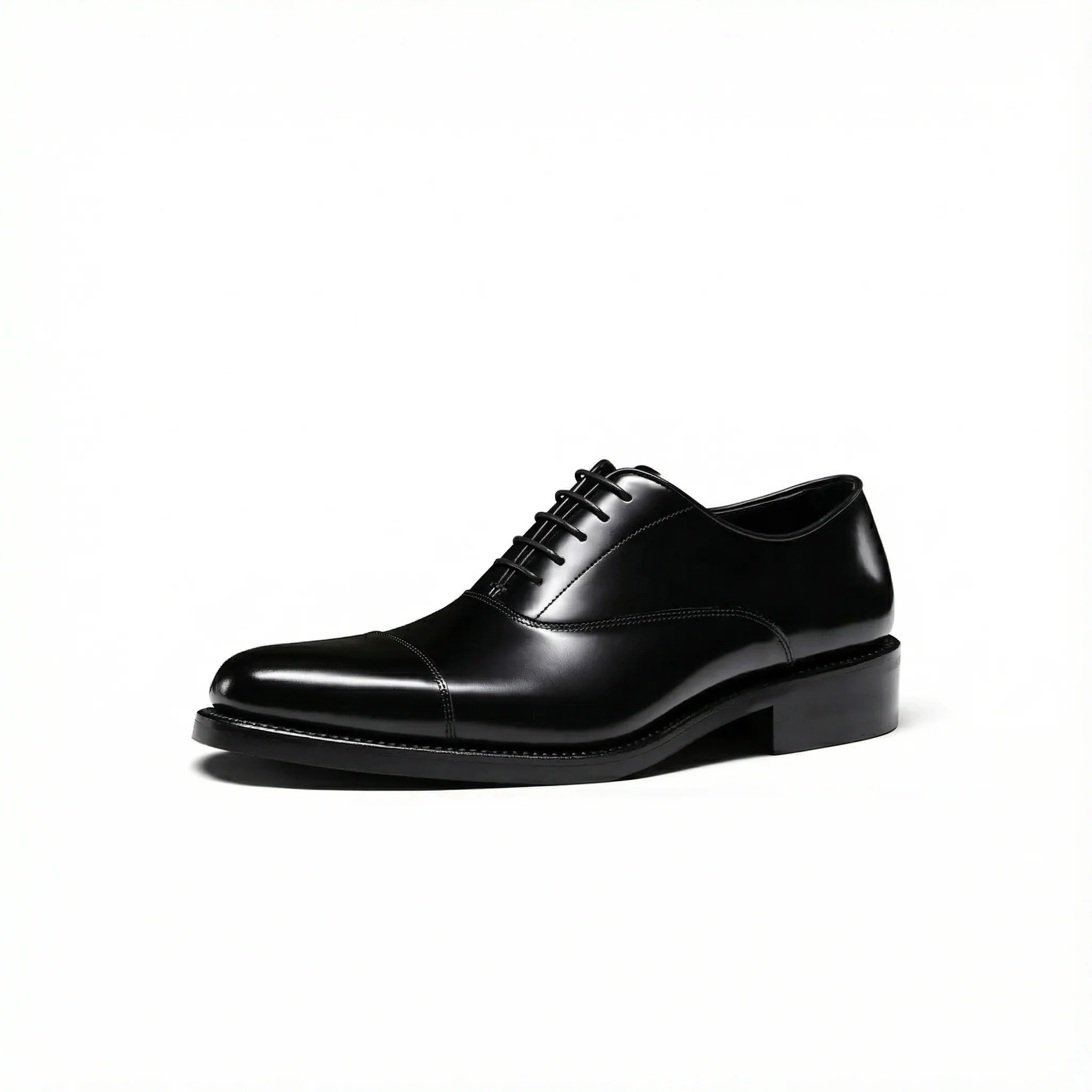 Cap-Toe Leather Oxford Shoe