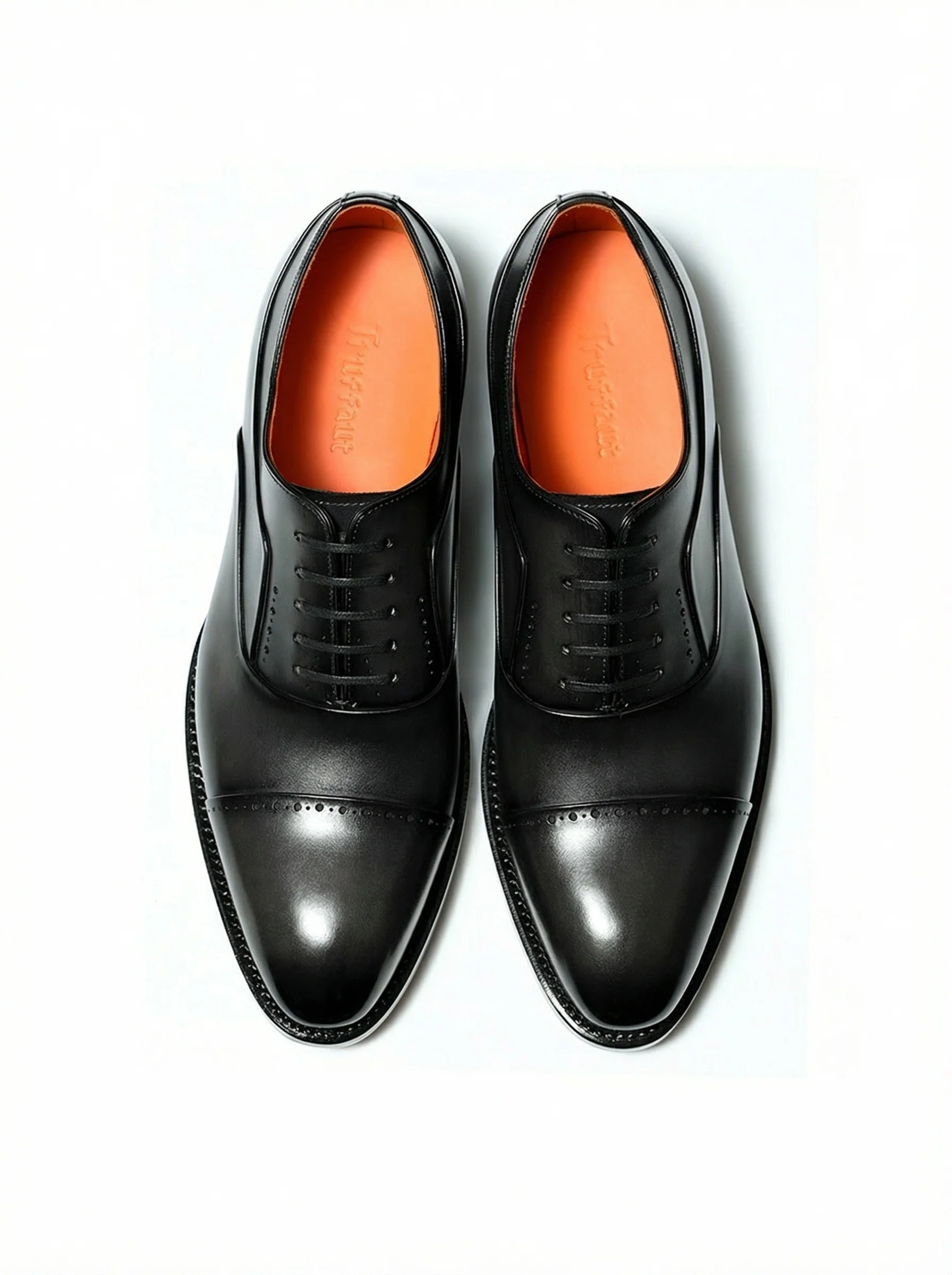 Cap-toe Oxford Shoes