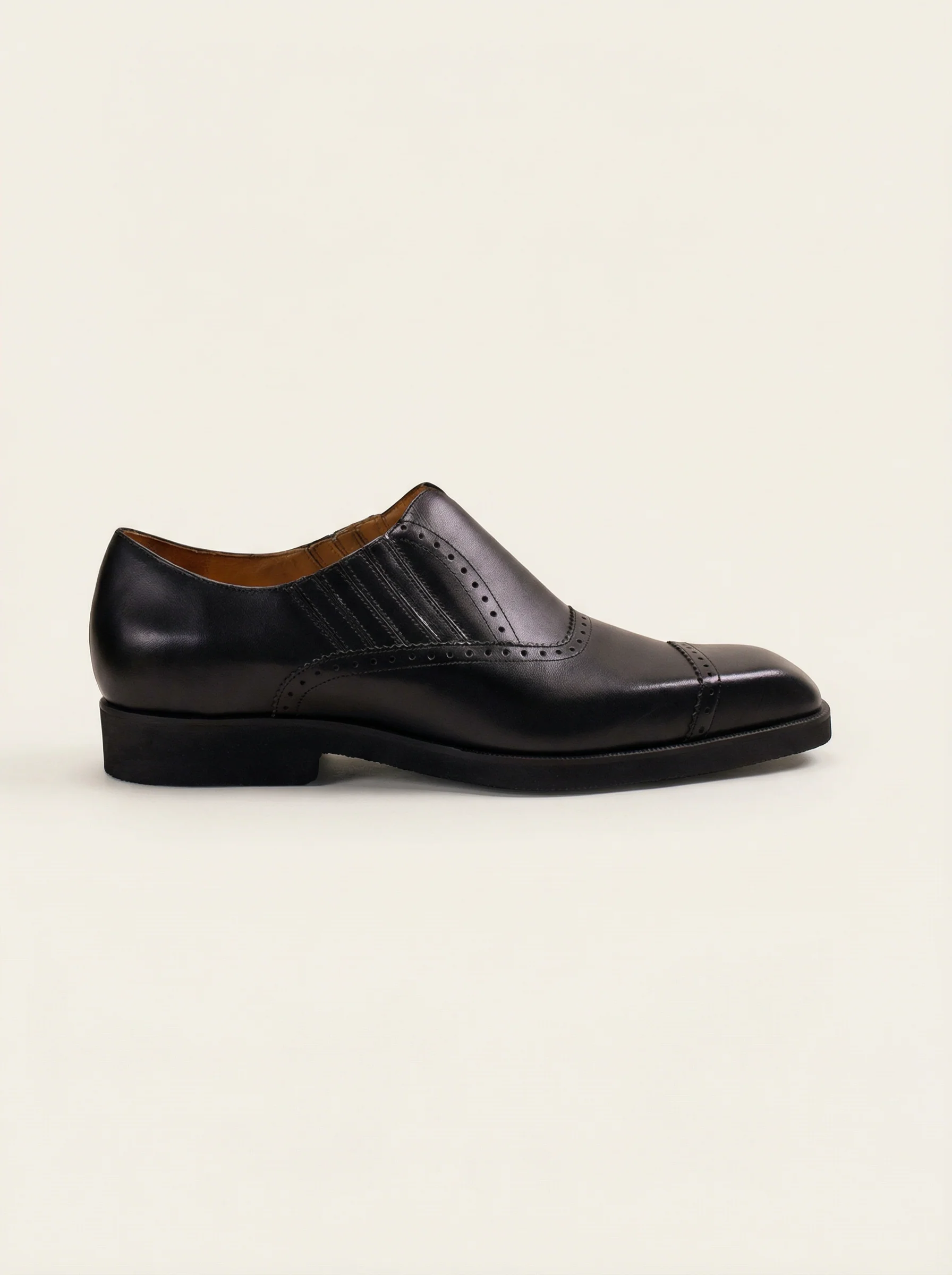 Cap-Toe Slip-On Oxford