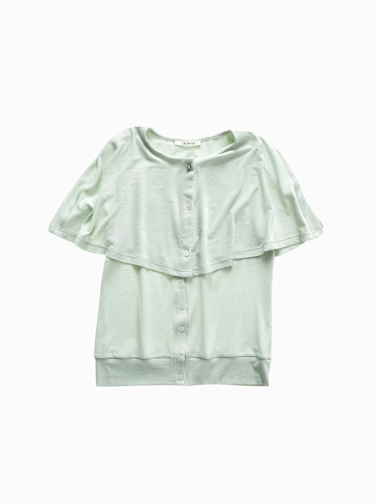 Capelet Button Cardigan
