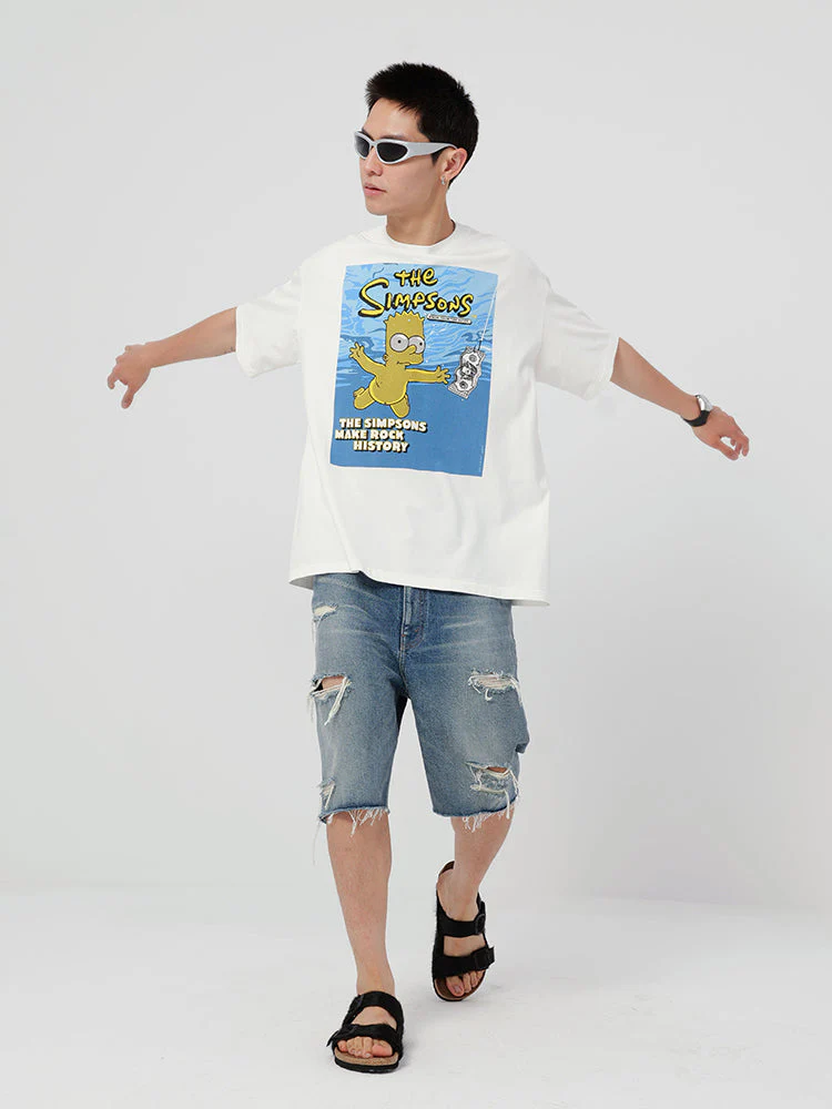 Cartoon Graphic Tee - Image 3
