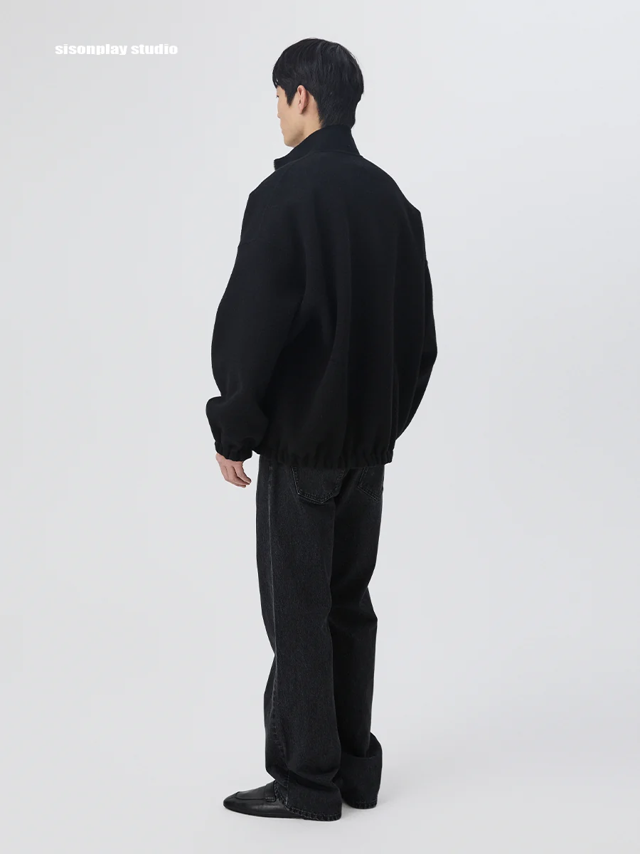 Cashmere-Blend Double-Face Zip Jacket - Image 3