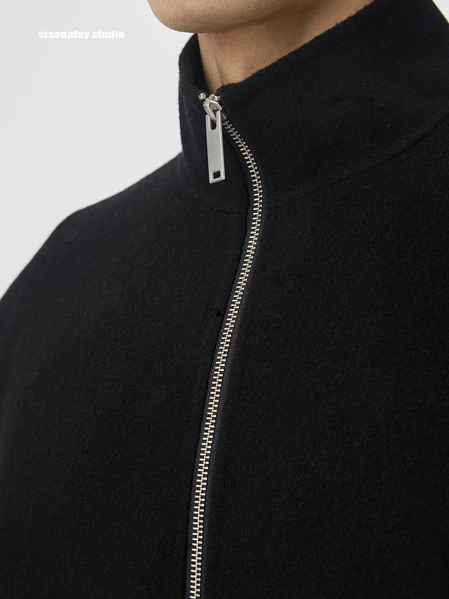 Cashmere-Blend Double-Face Zip Jacket - Image 6