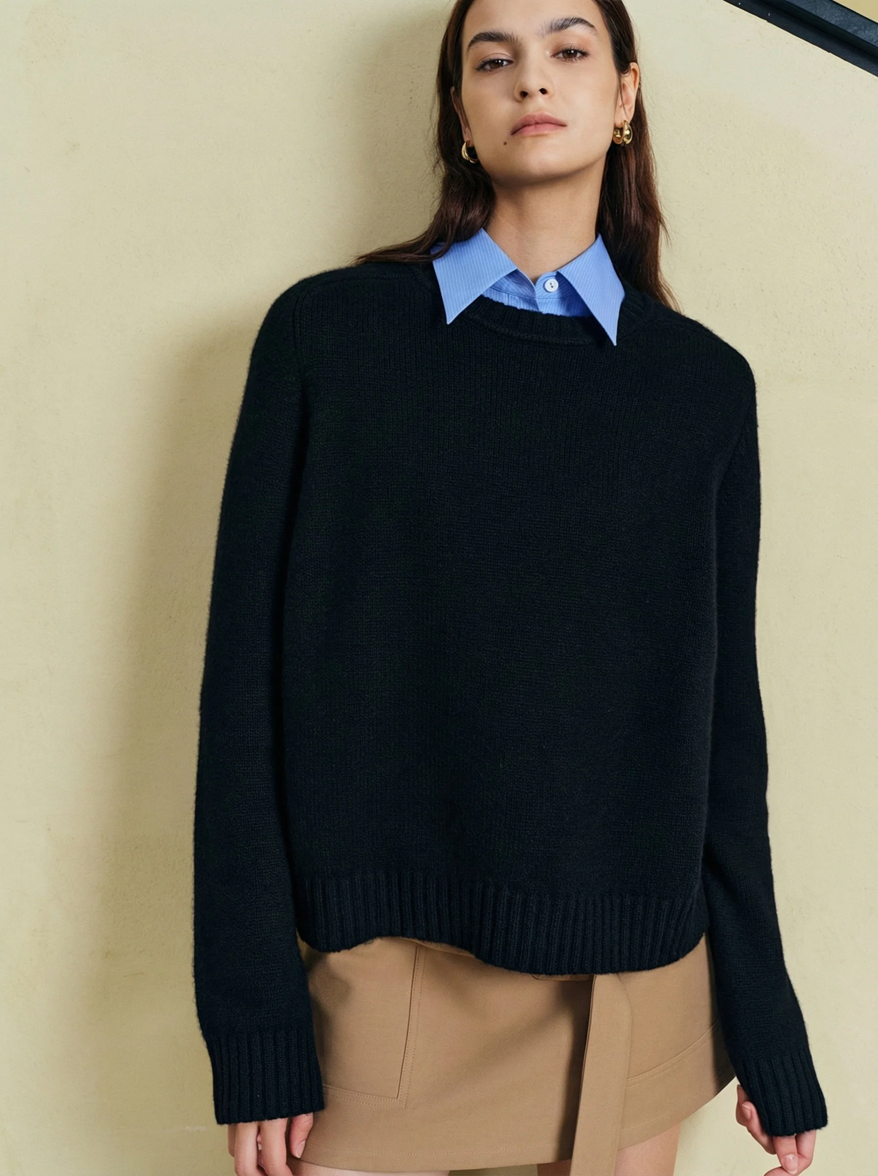 Cashmere Crew Sweater
