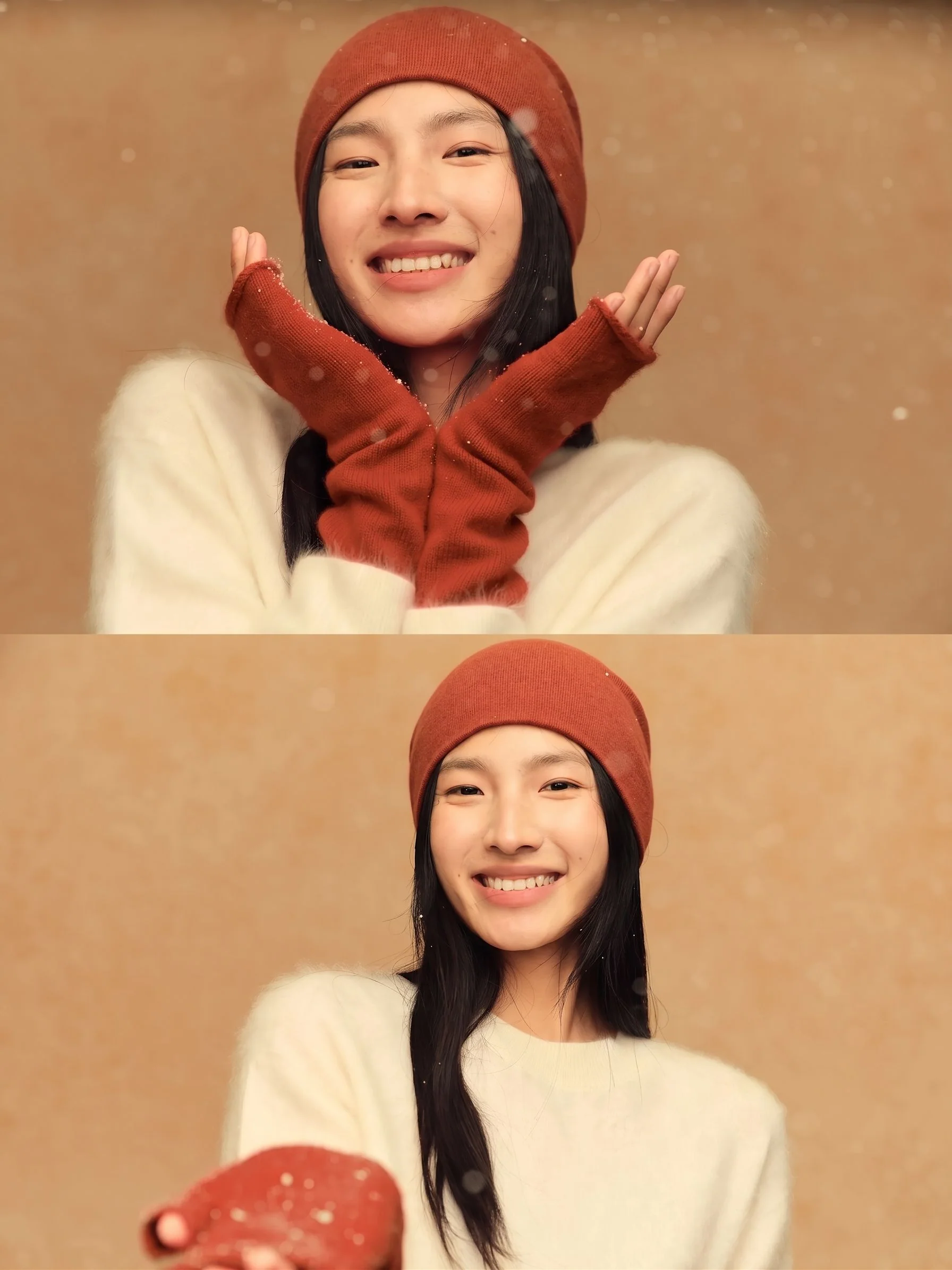 Cashmere Slouch Beanie - Image 5