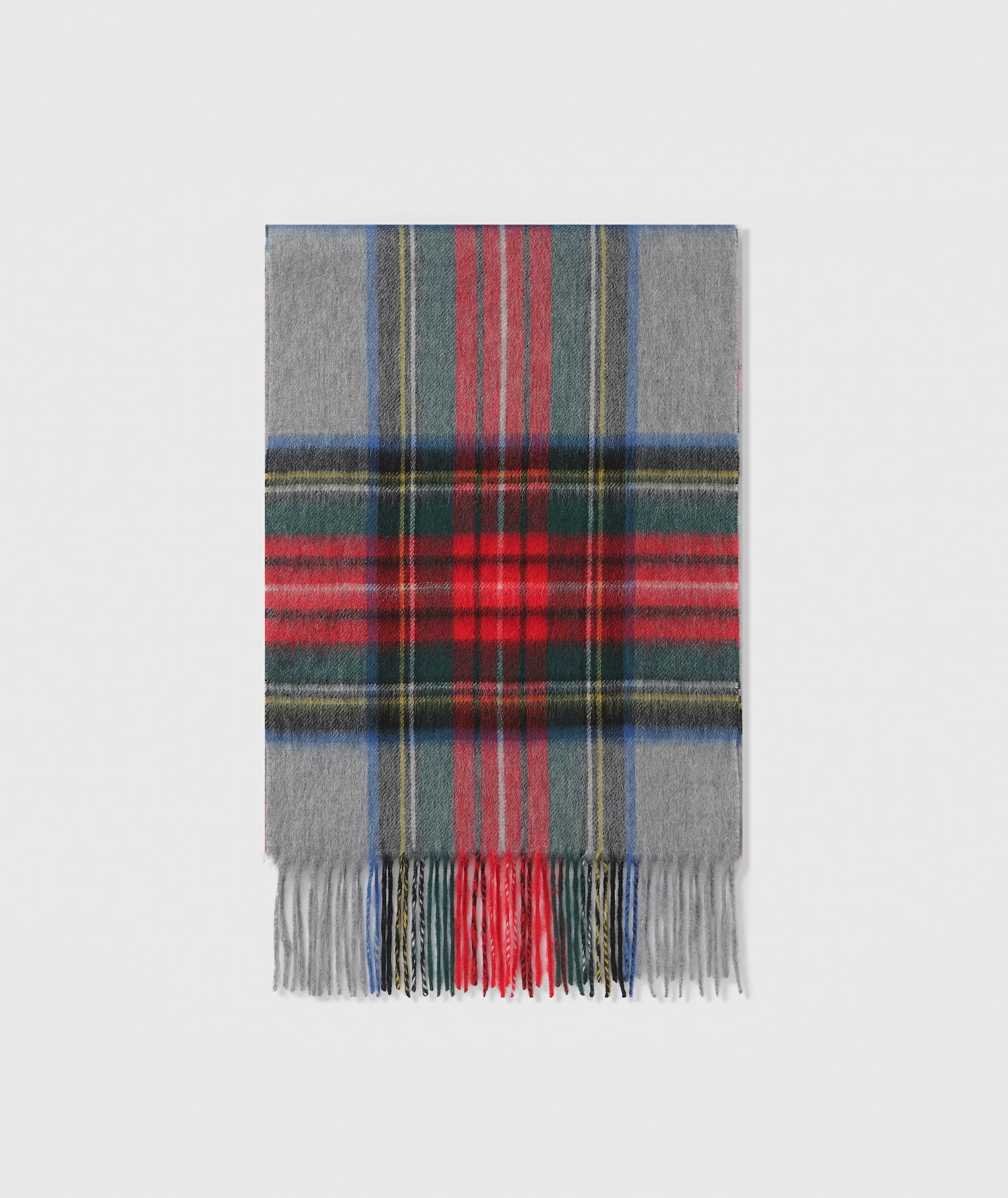 Cashmere Tartan Scarf - Image 11