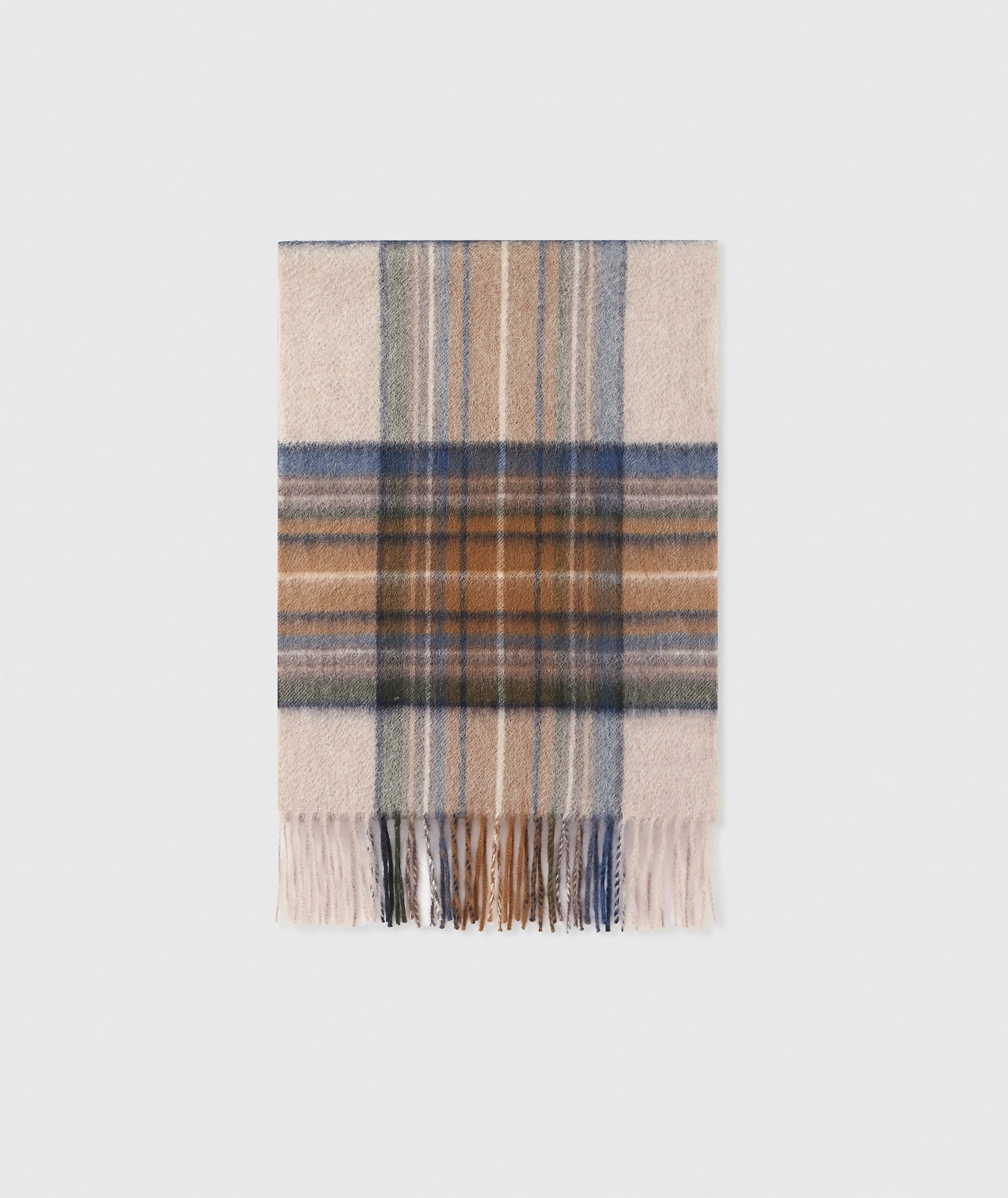 Cashmere Tartan Scarf - Image 12