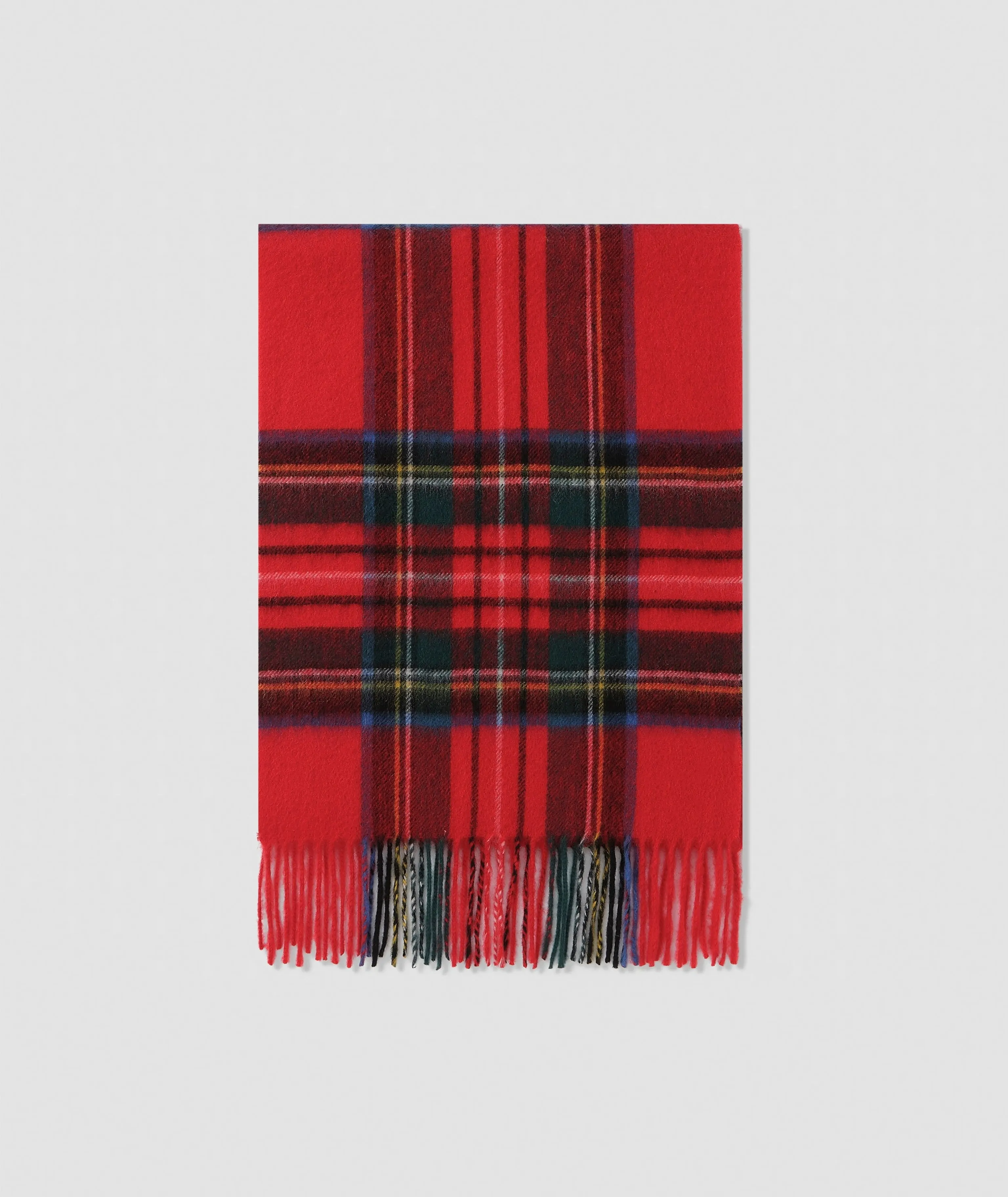 Cashmere Tartan Scarf - Image 7