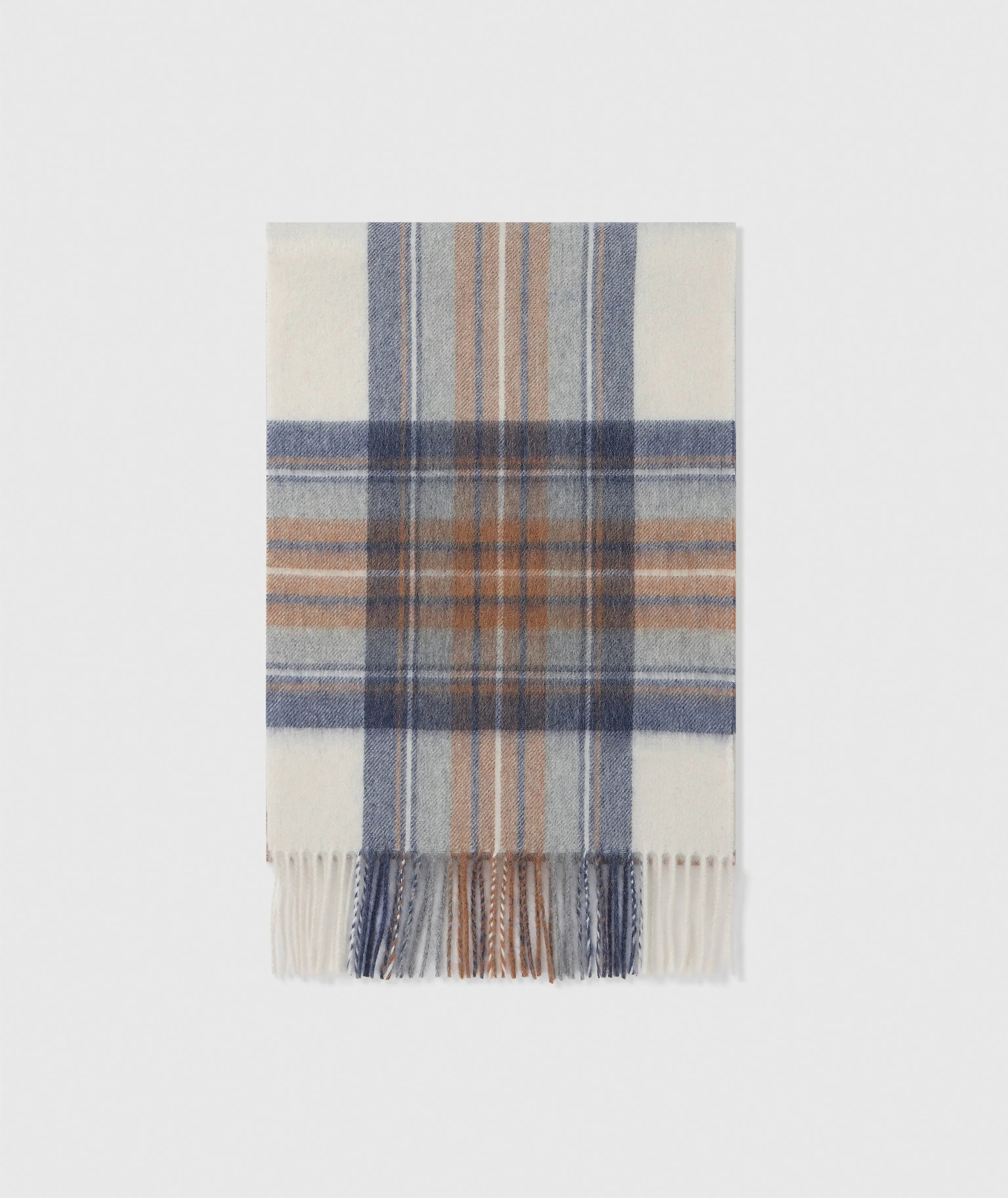 Cashmere Tartan Scarf - Image 8