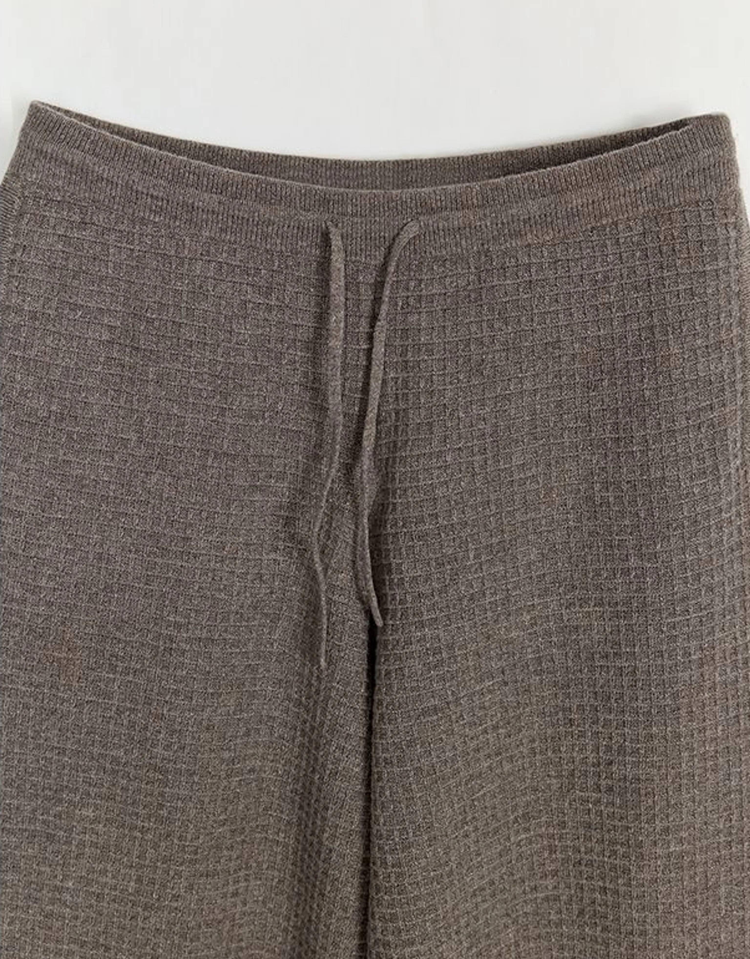Cashmere-Wool Waffle Knit Set - Image 5