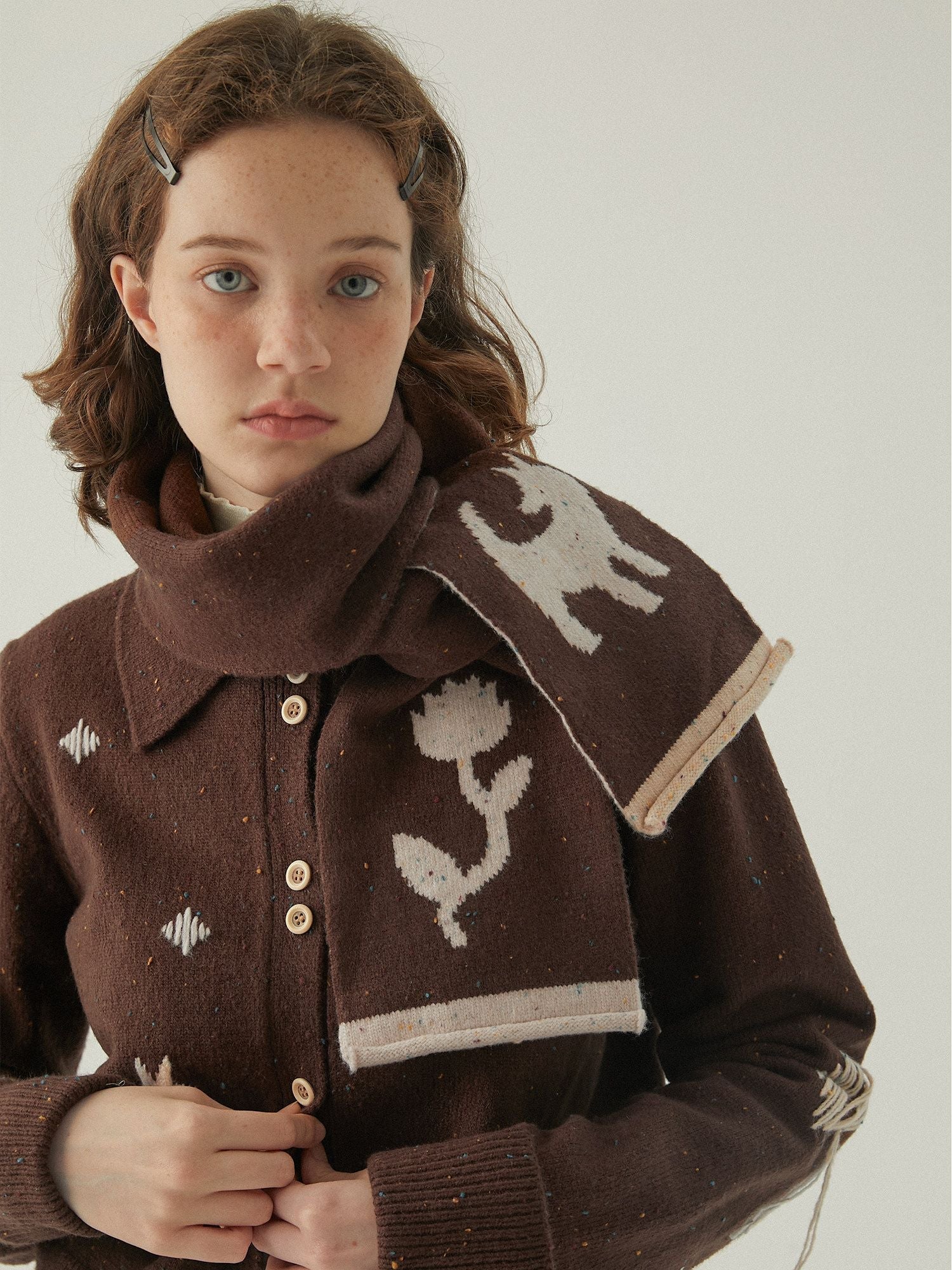 Cat Knit Scarf - Image 5