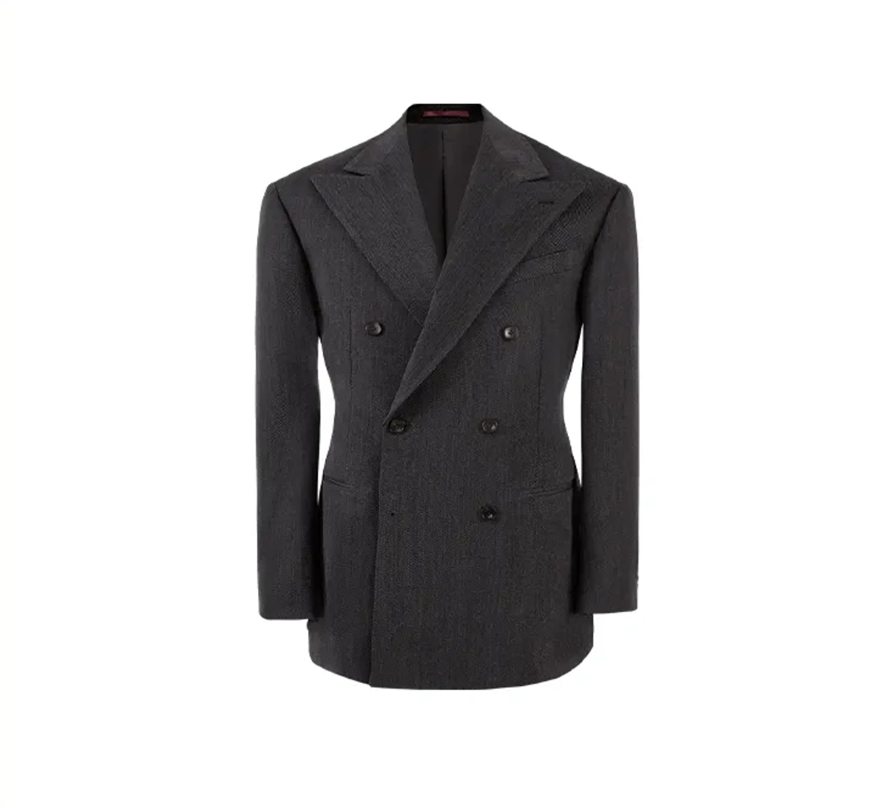 Cavalry Twill Wool Double-Breasted Suit - Image 5