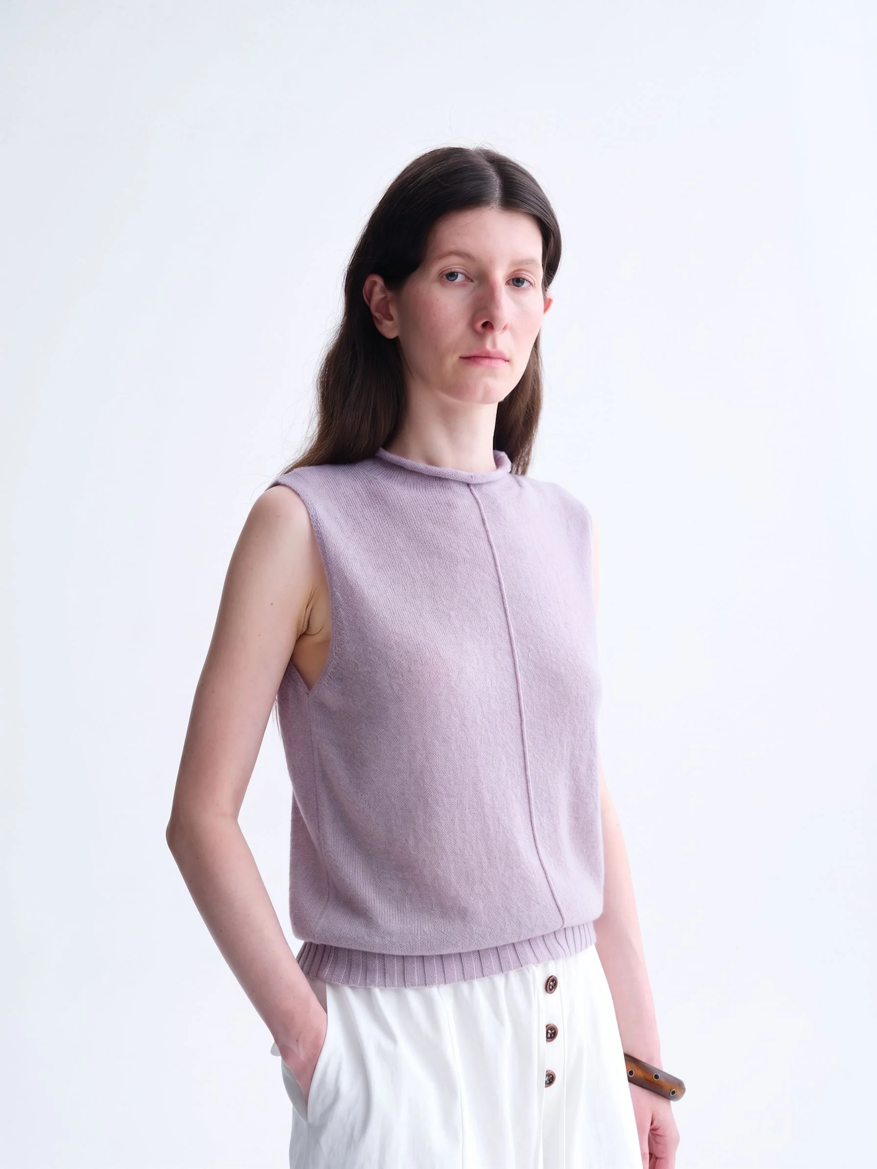 Center-Seam Knit Shell - Image 3