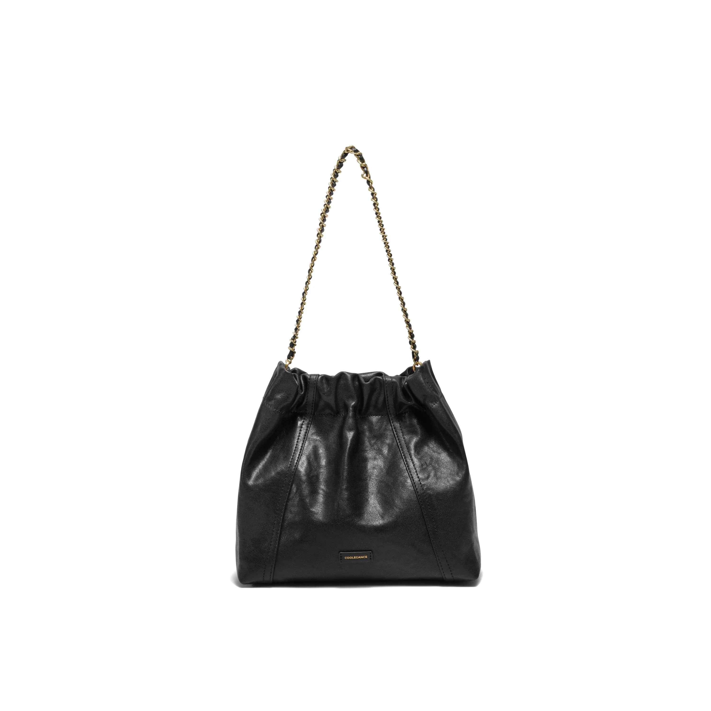 Chain Drawstring Hobo - Image 2