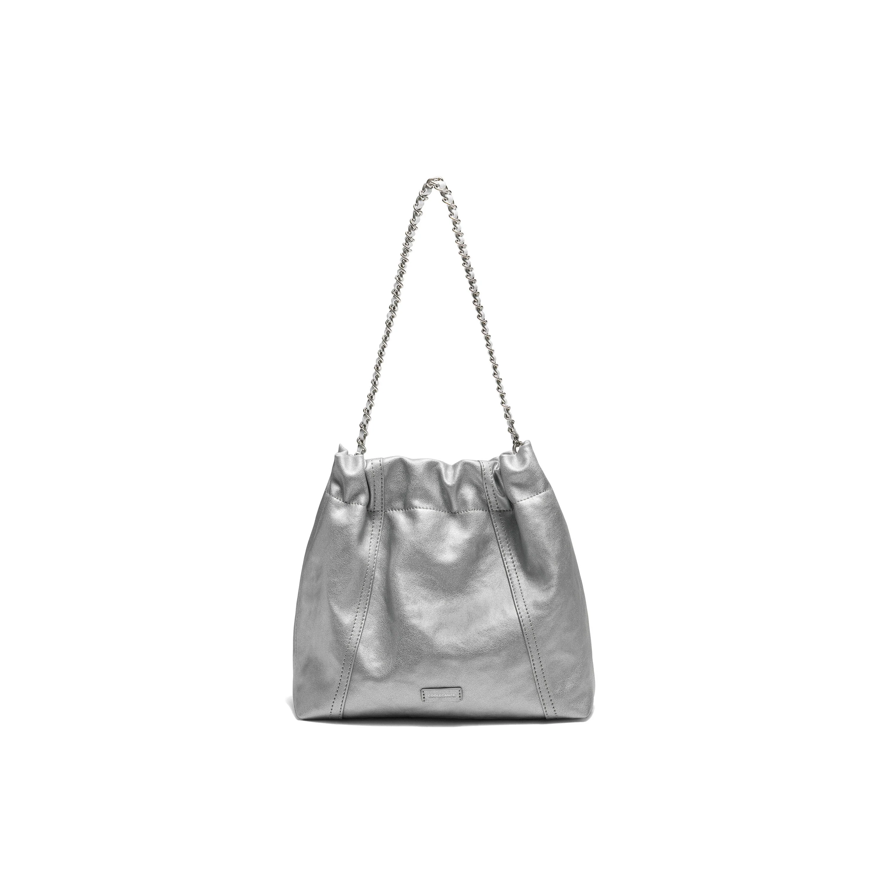 Chain Drawstring Hobo - Image 4