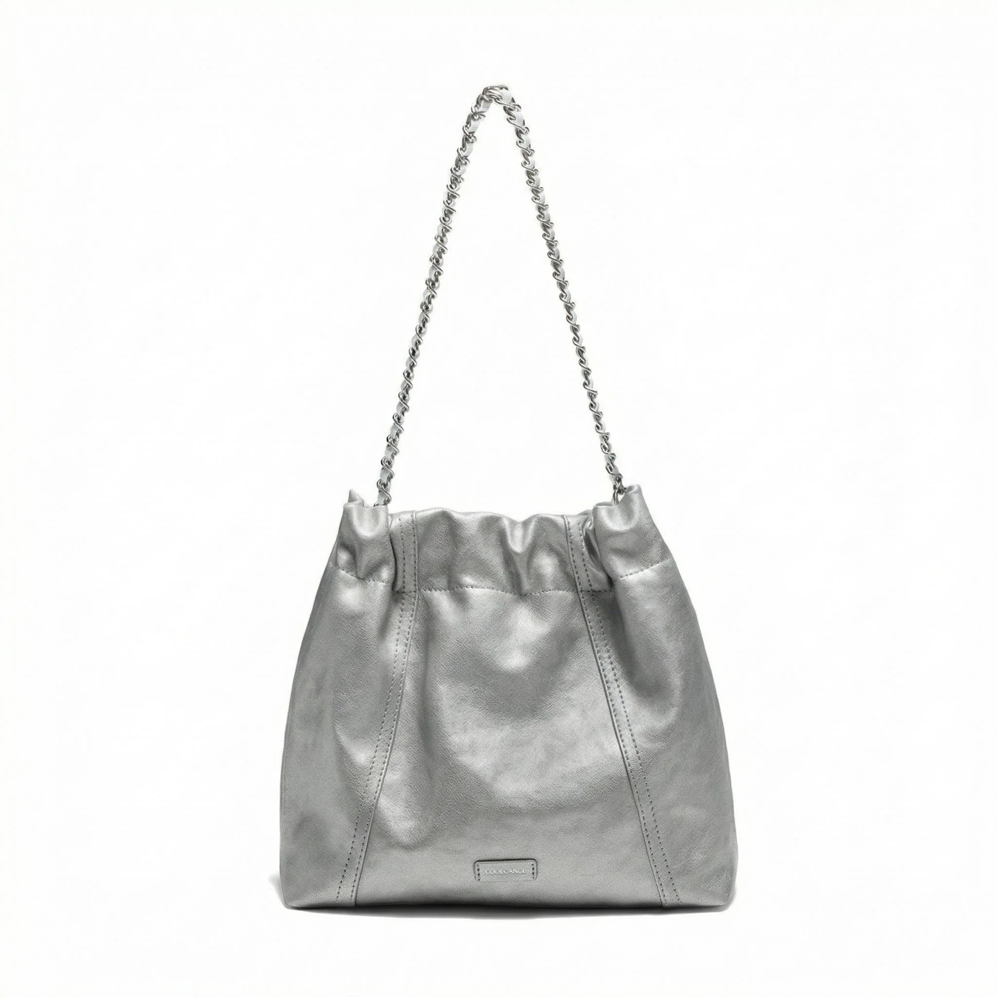 Chain Drawstring Hobo - Image 7