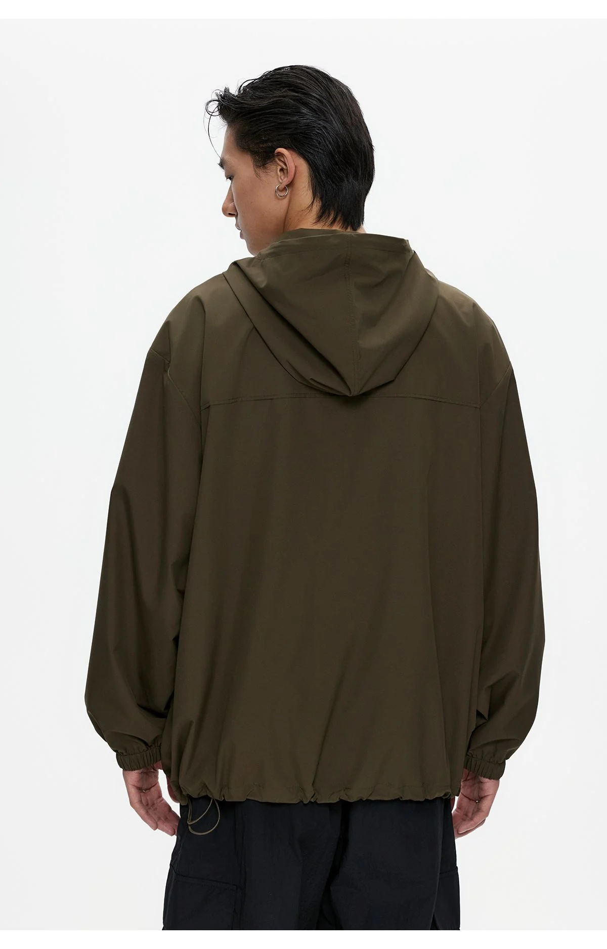 Chain Hooded Windbreaker Jacket - Image 3