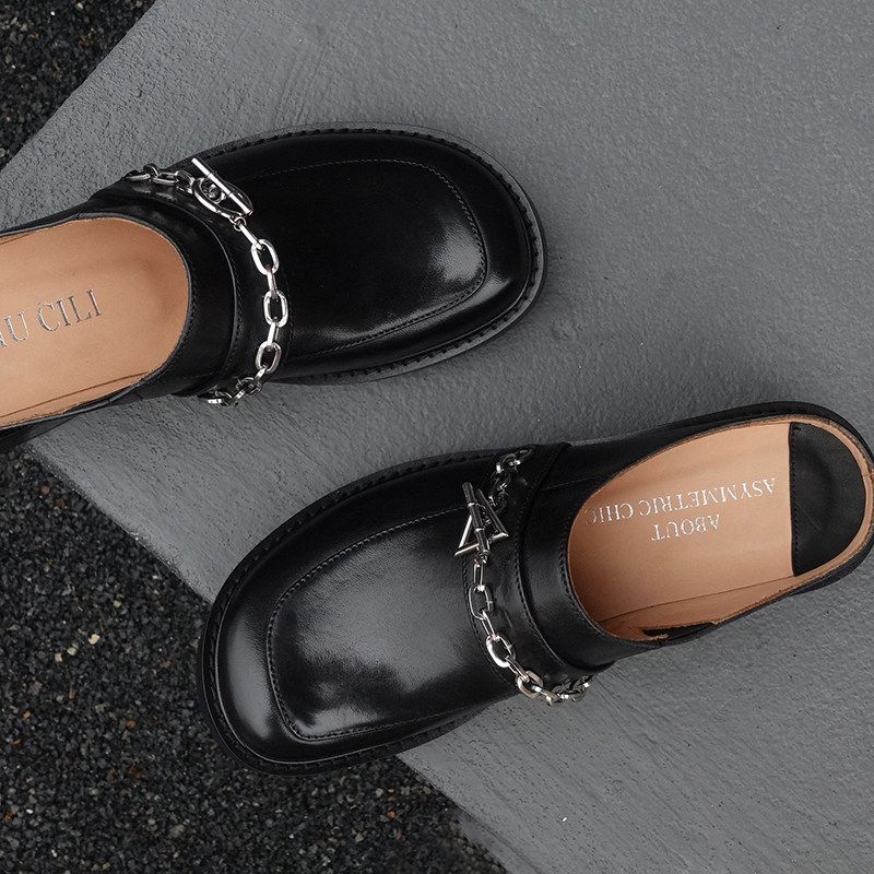 Chain Mule Loafers - Image 3
