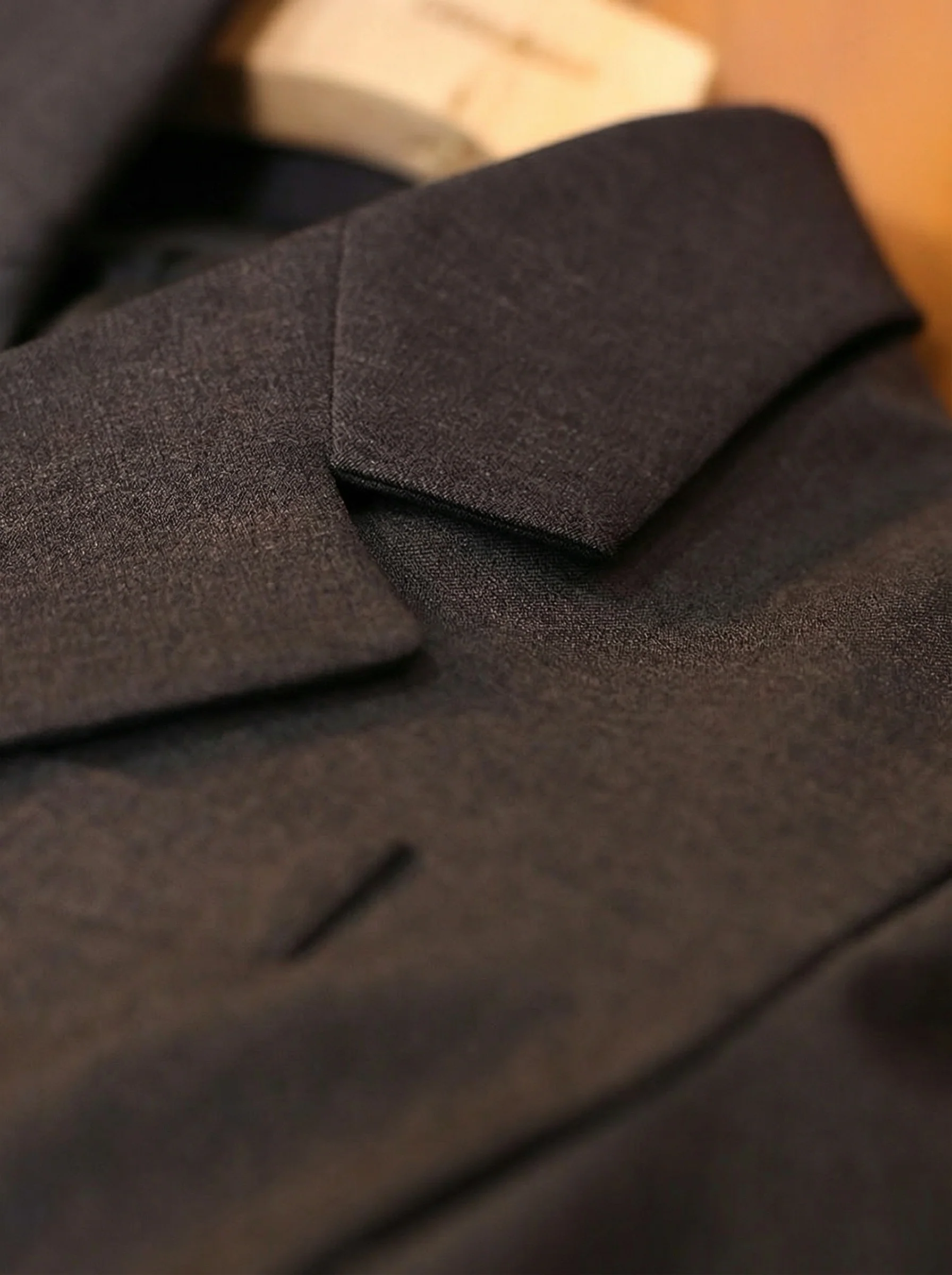 Charcoal Long Blazer - Image 4