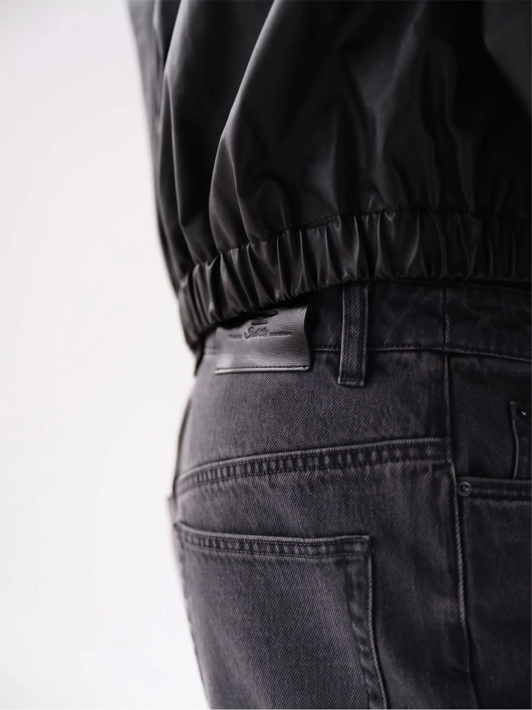 Charcoal Straight Jeans - Image 6