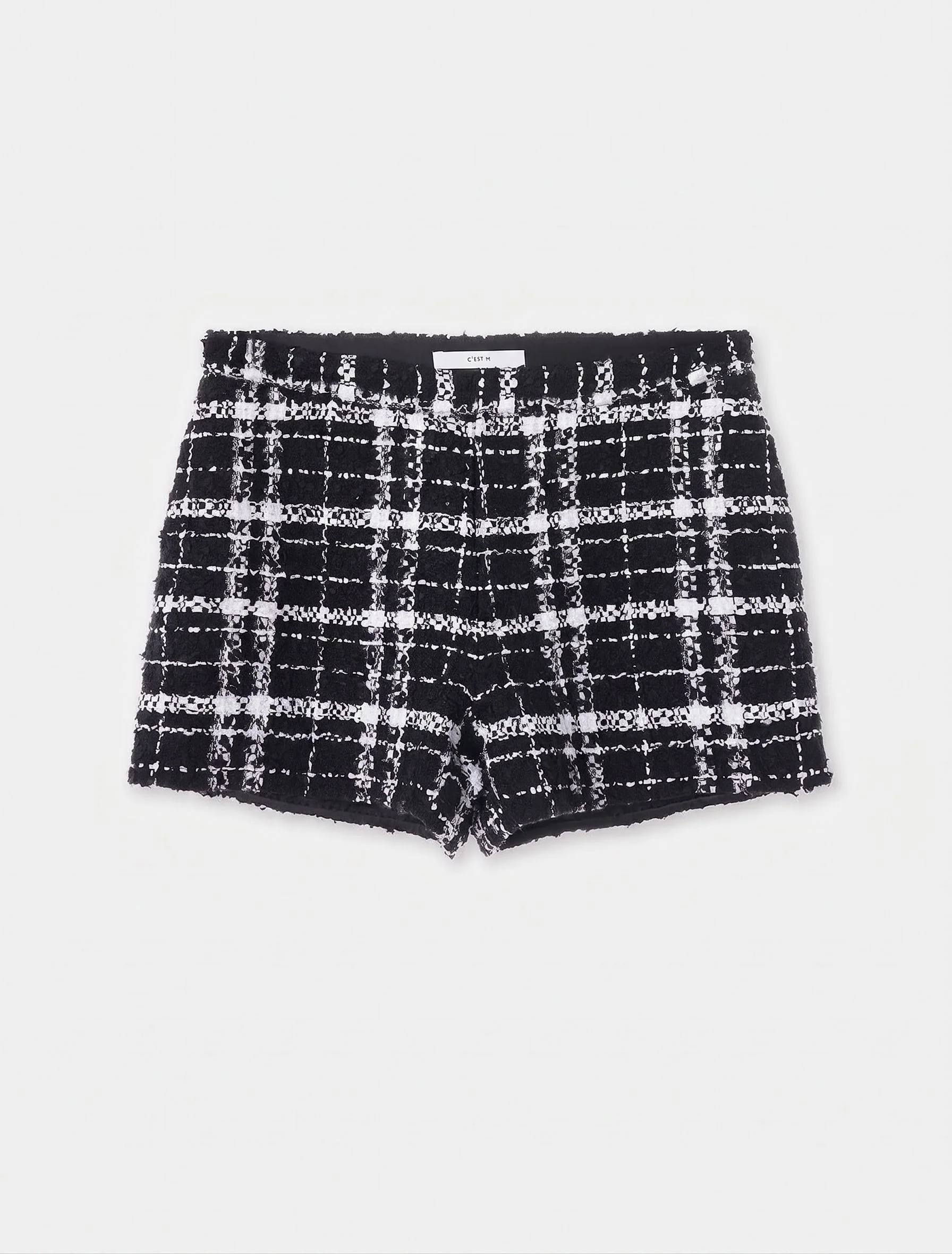 Checked Tweed Vest - Image 13
