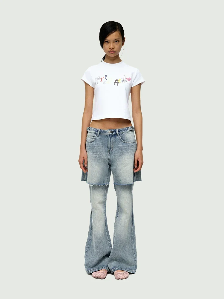 Childish Rhinestone Tee