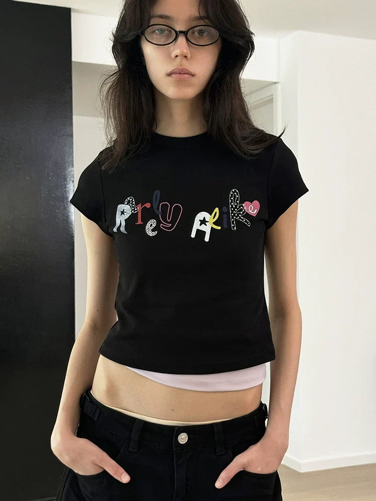 Childish Rhinestone Tee - Image 2