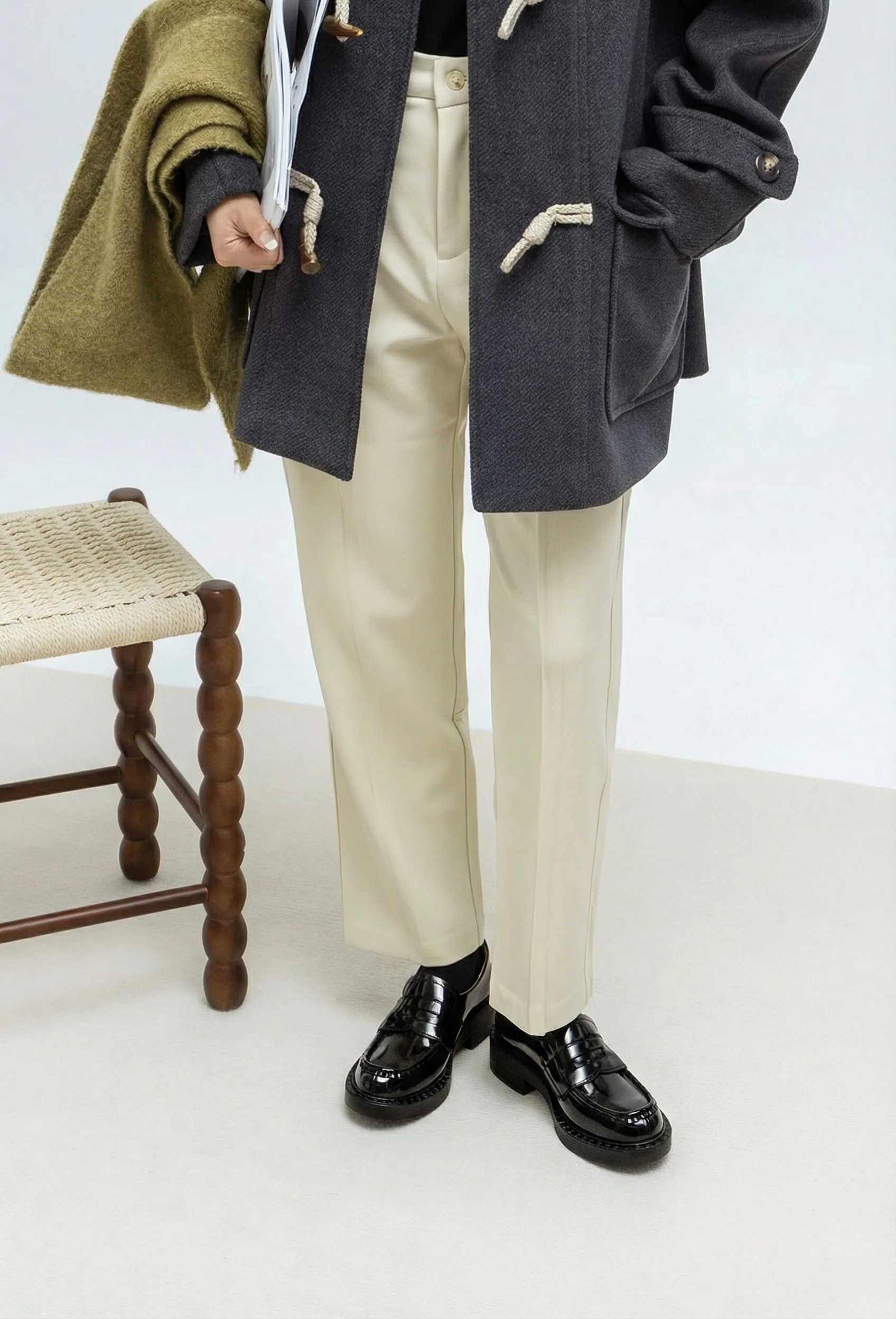 Chunky Patent Leather Loafers - Image 4