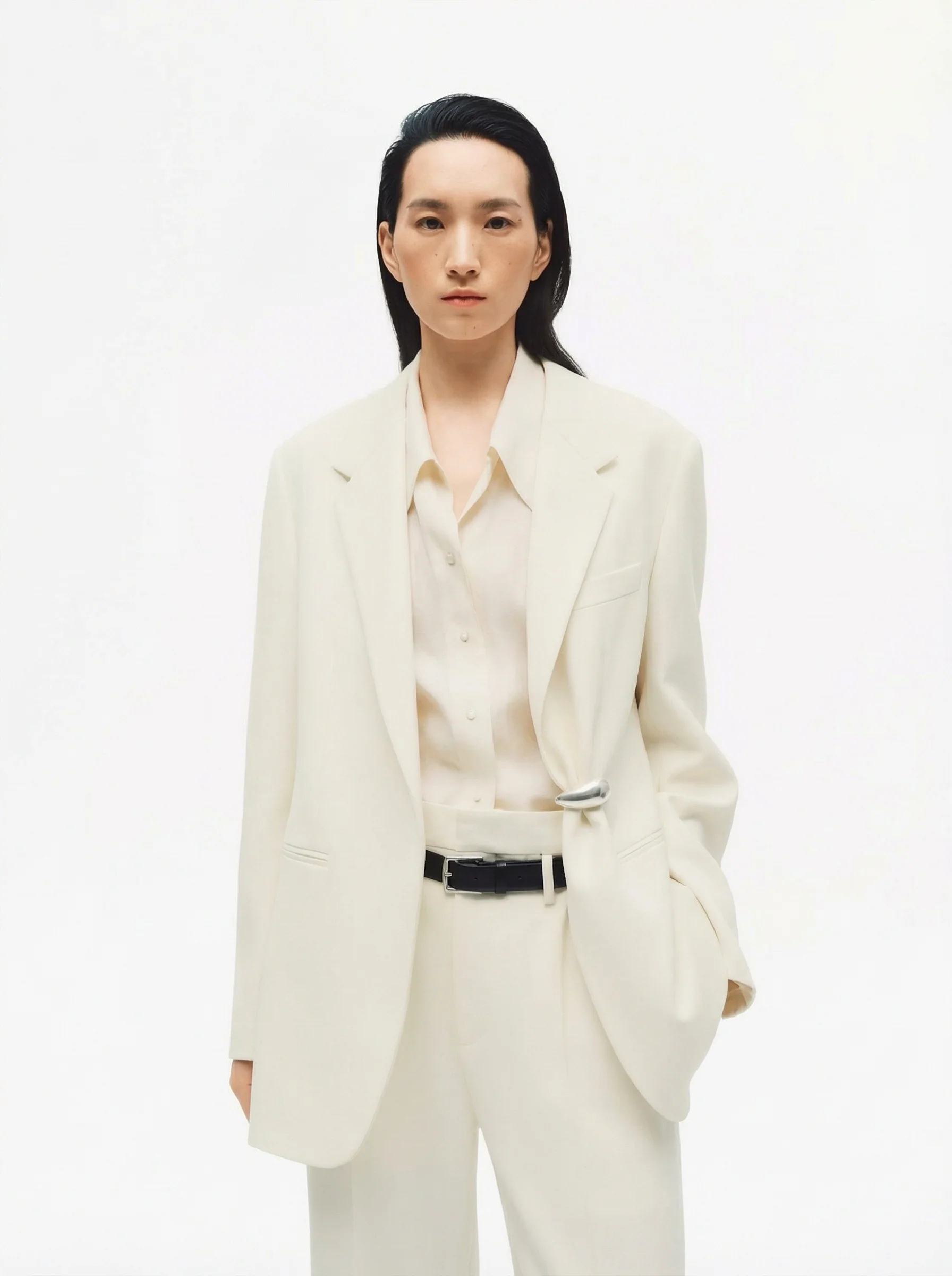 Clasp-Front Suit - Image 3