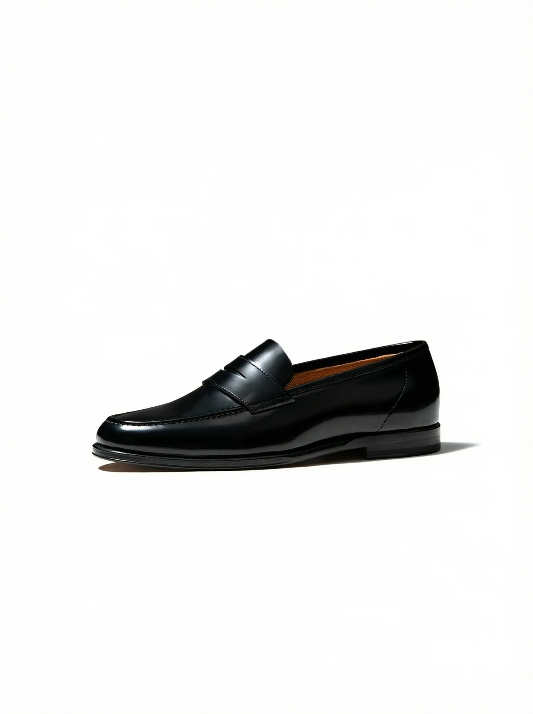 Classic Black Penny Loafers