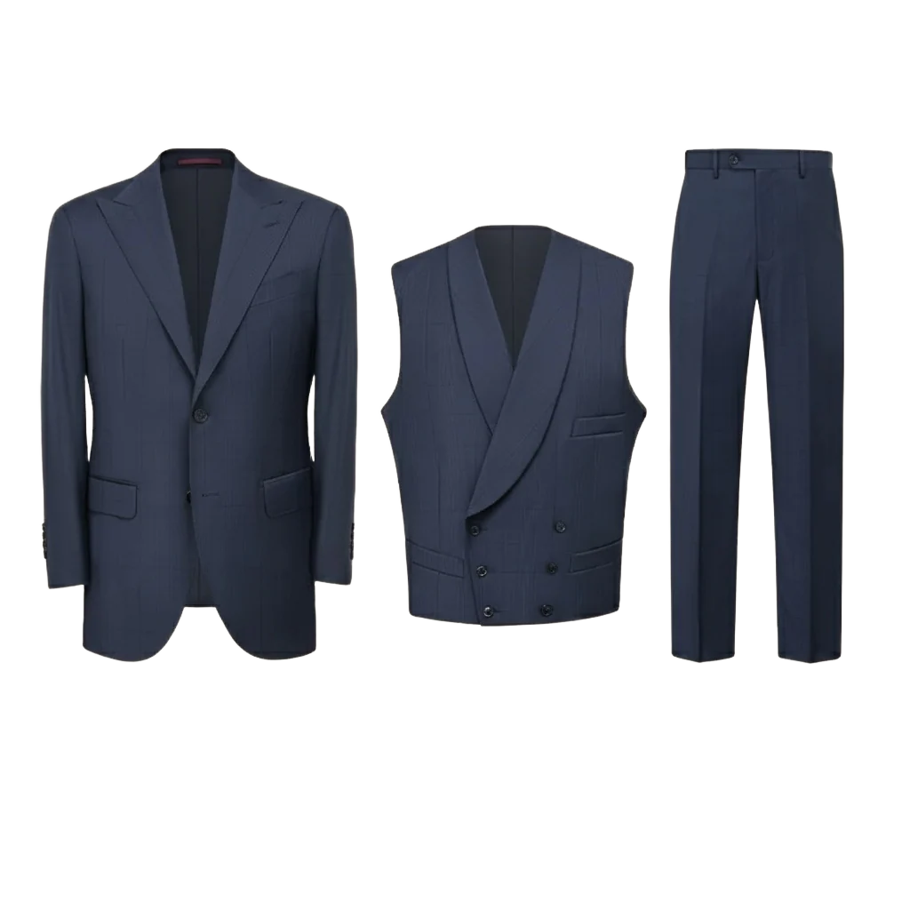 Classic Brown Three-Piece Suit - Image 8