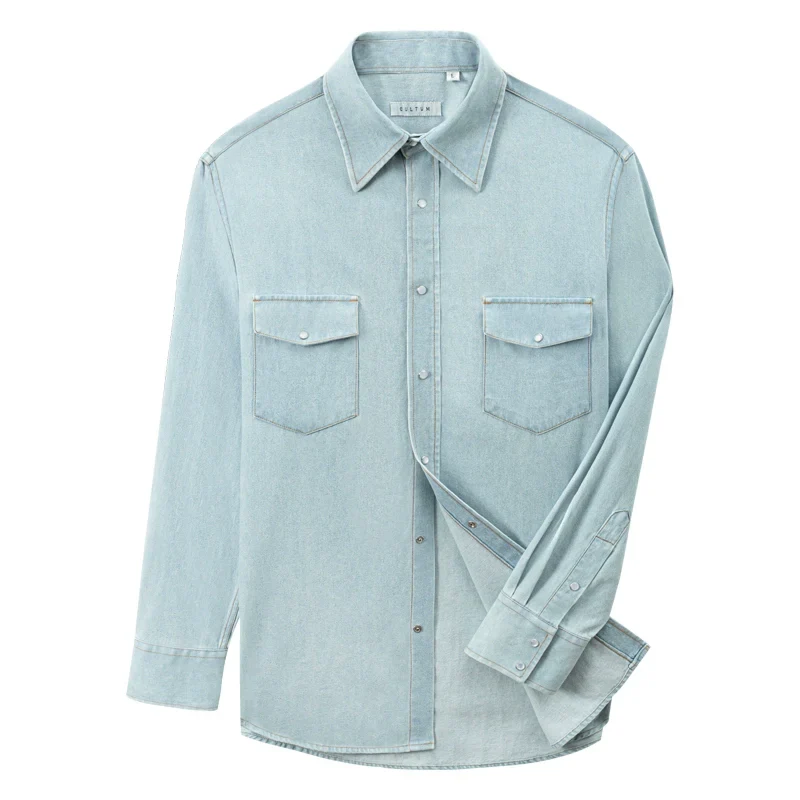 Classic Denim Shirt - Image 11