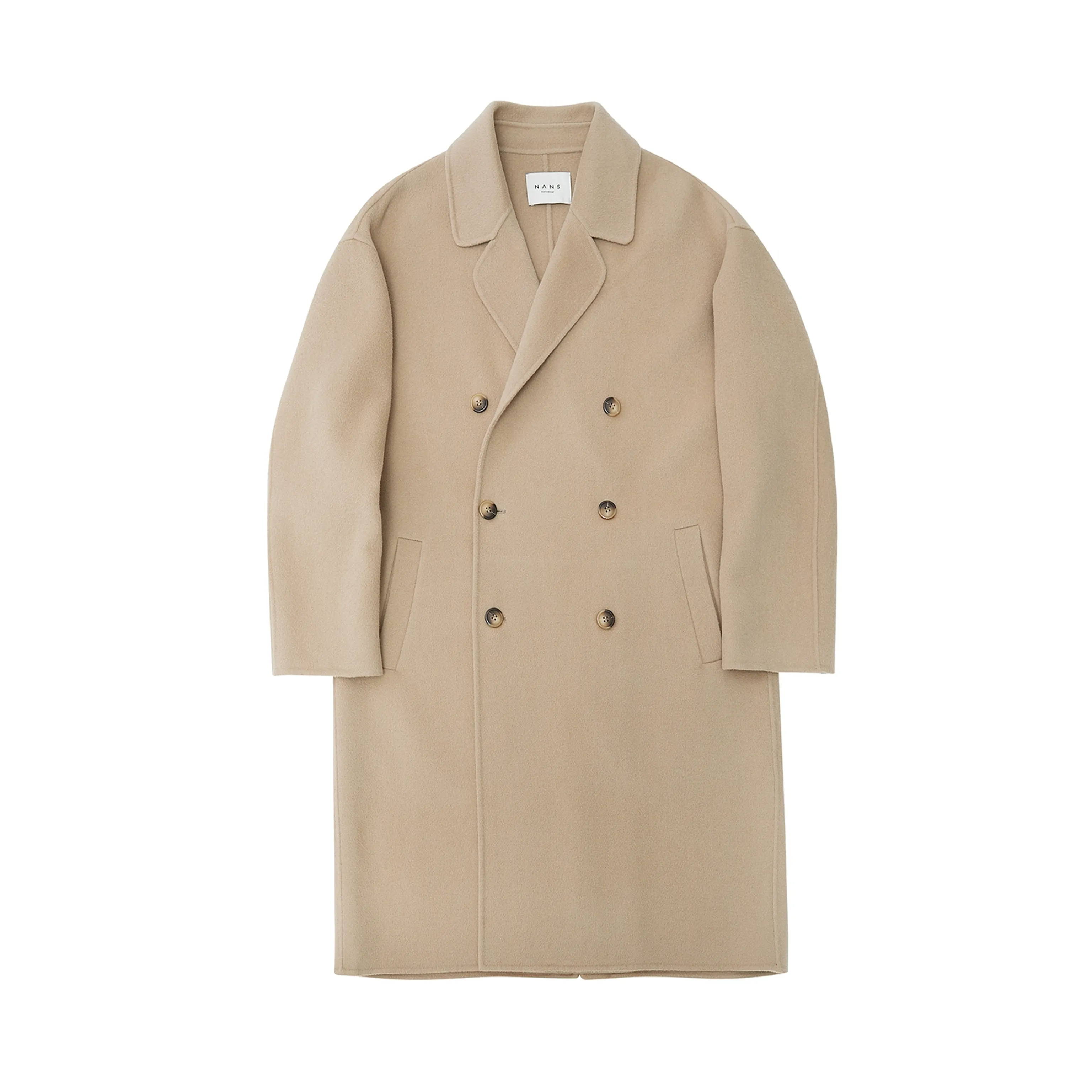 Classic Double-Breasted Overcoat - Image 6